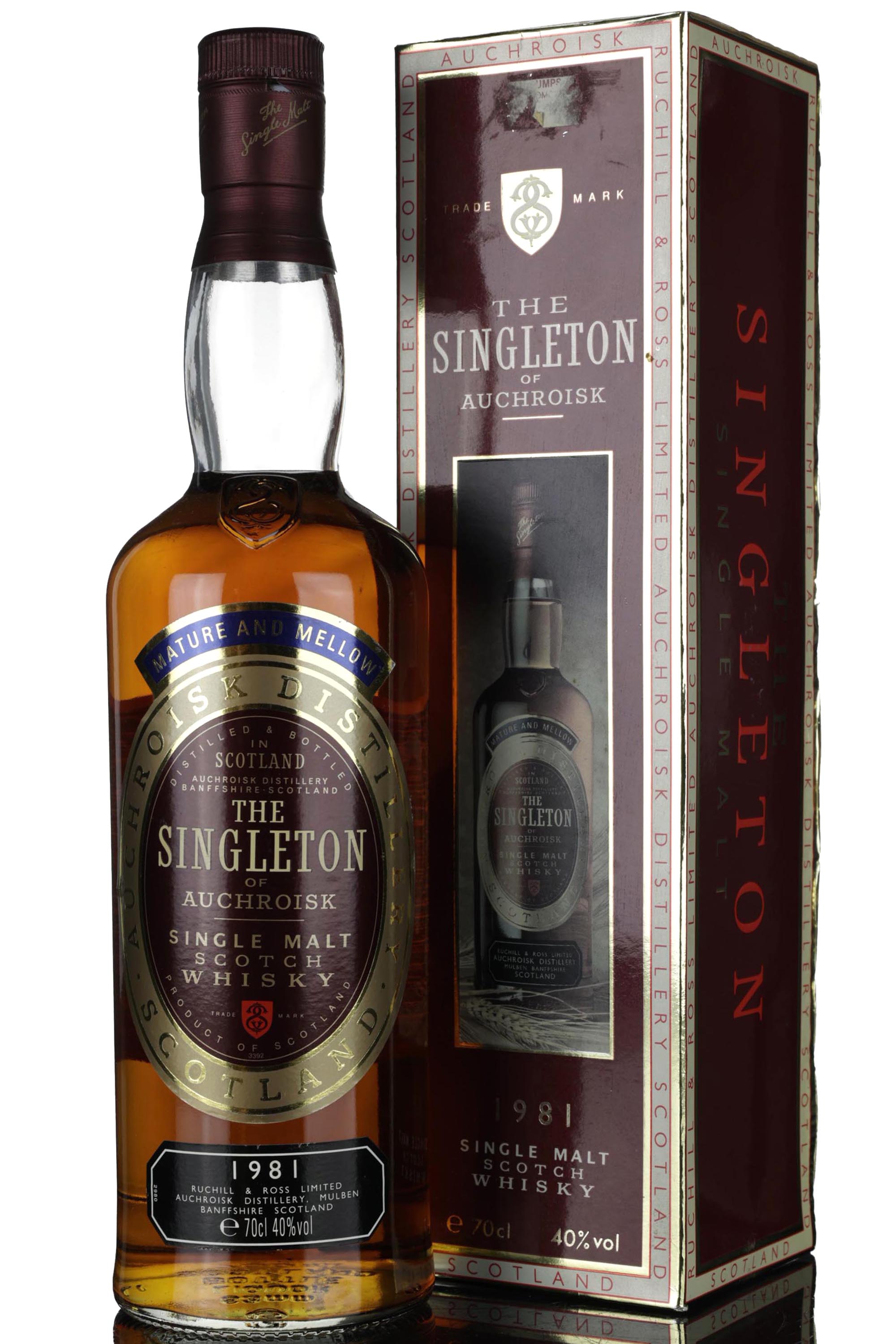 Singleton of Auchroisk 1981