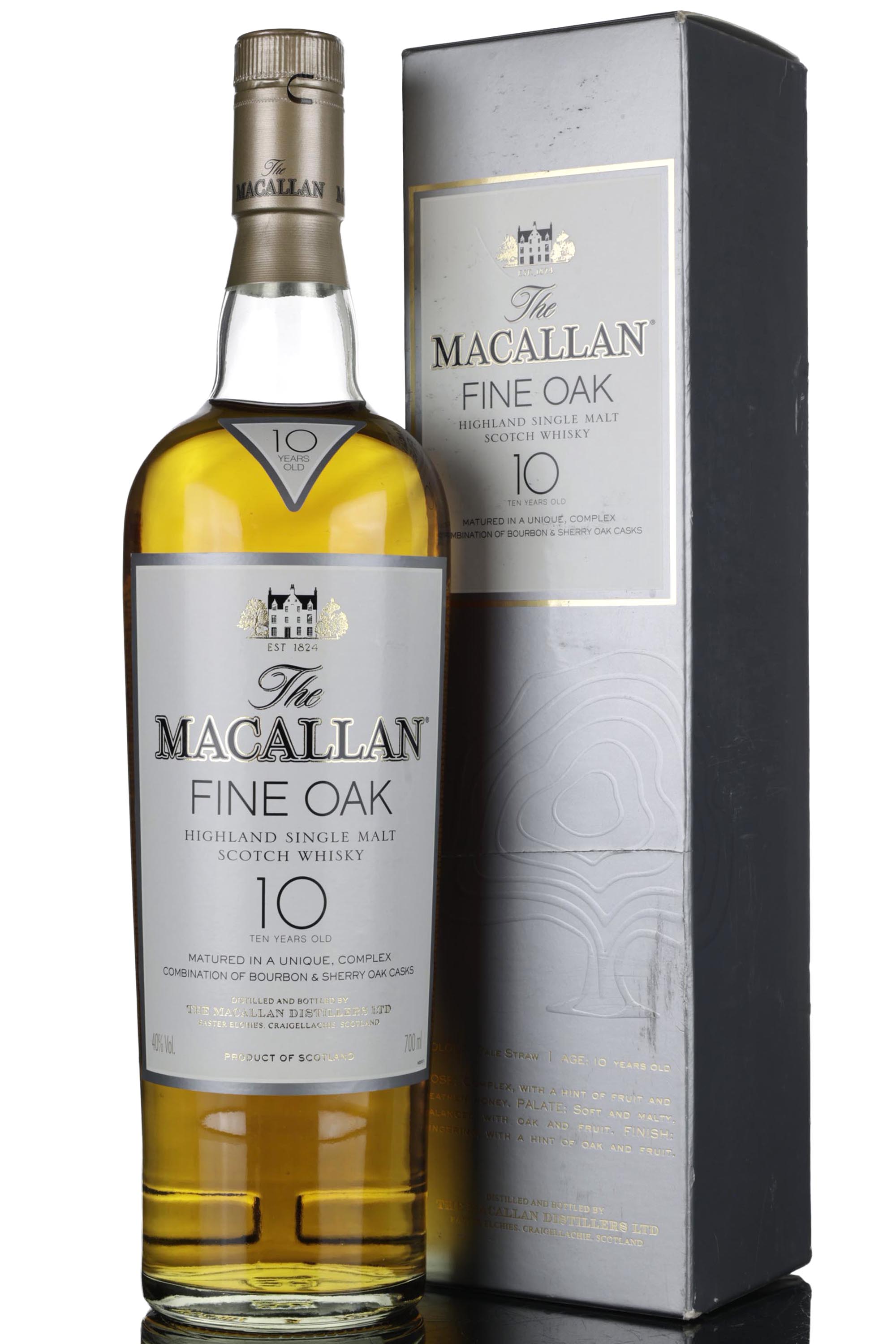 Macallan 10 Year Old - Fine Oak - Mid 2000s