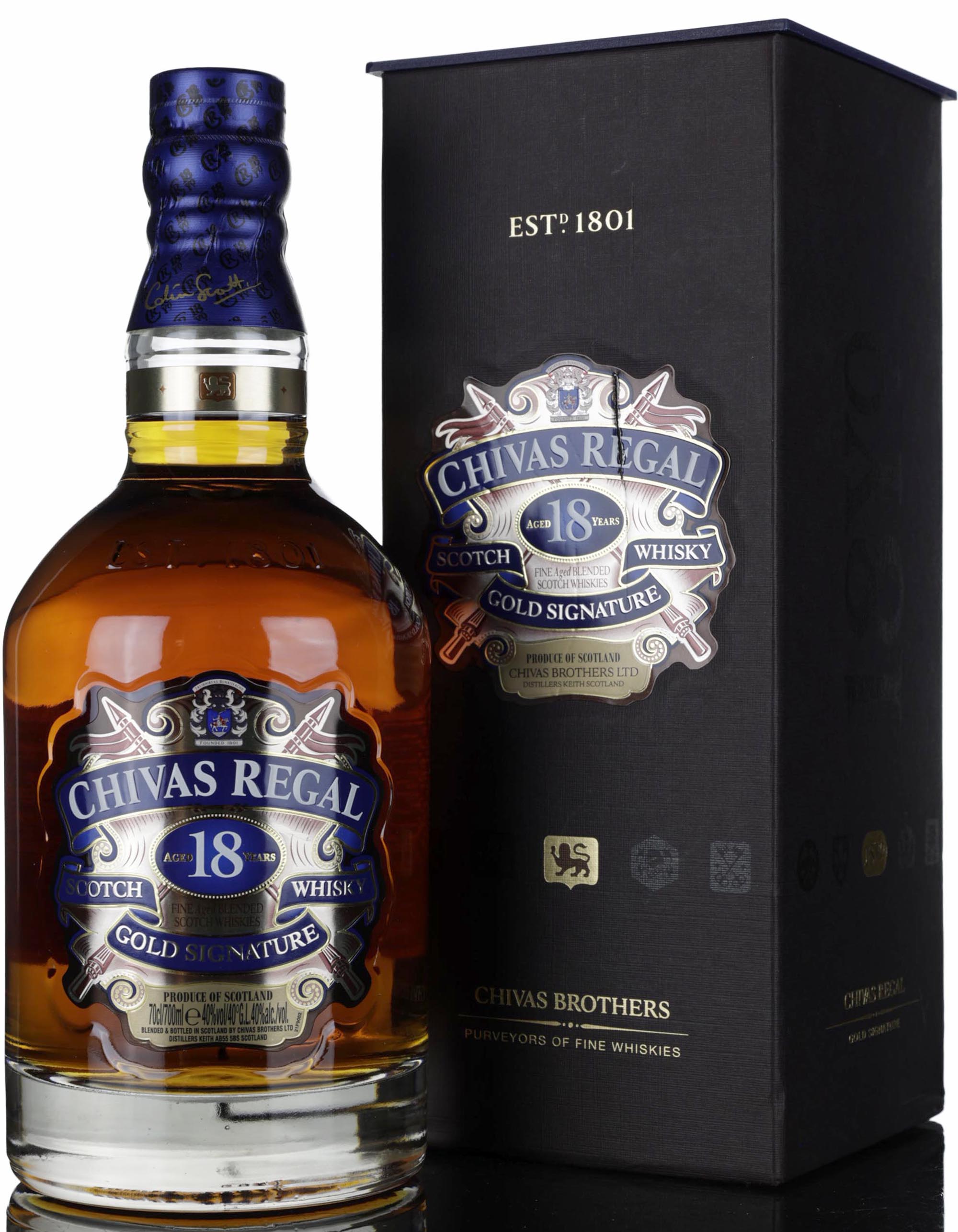 Chivas Regal 18 Year Old - Gold Signature
