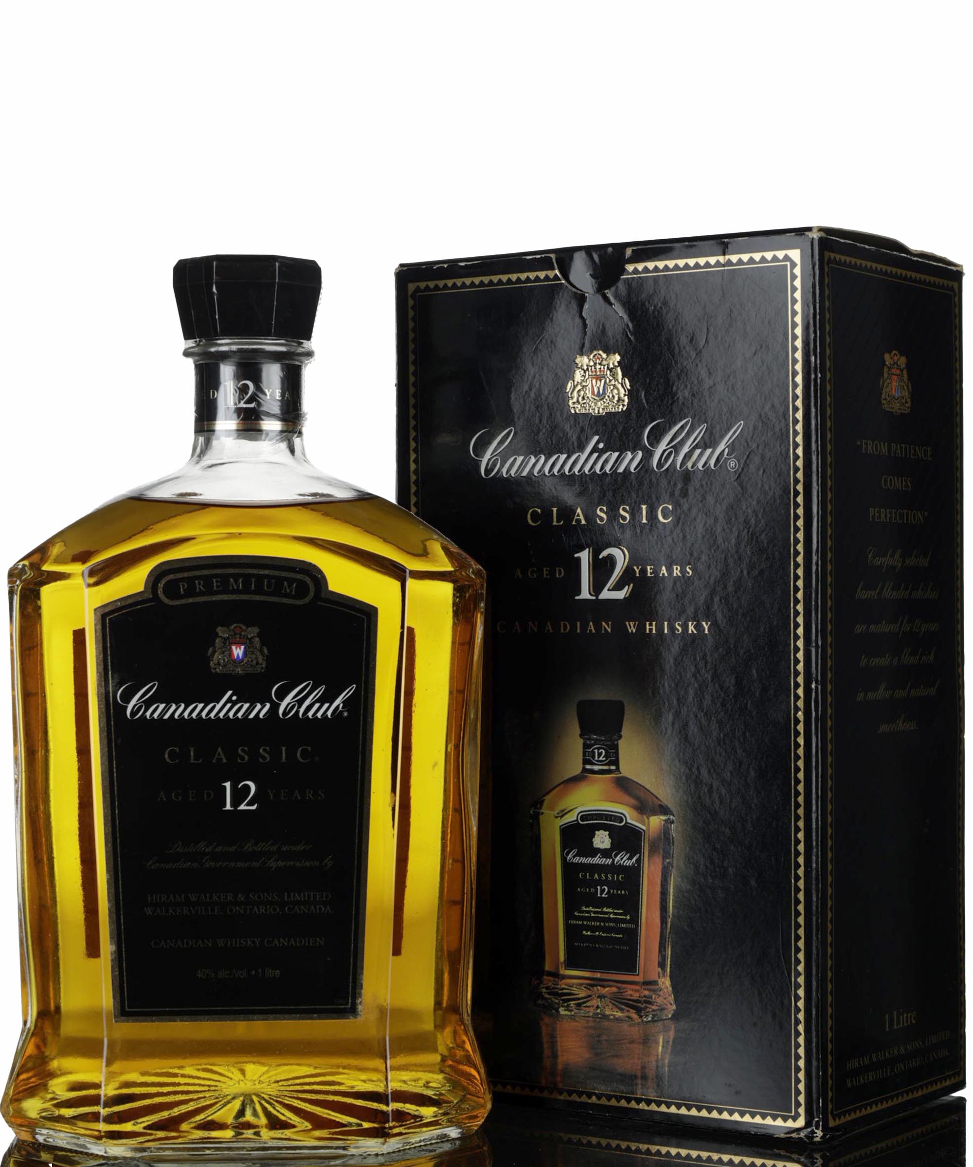 Canadian Club 12 Year Old - Classic - 1 Litre