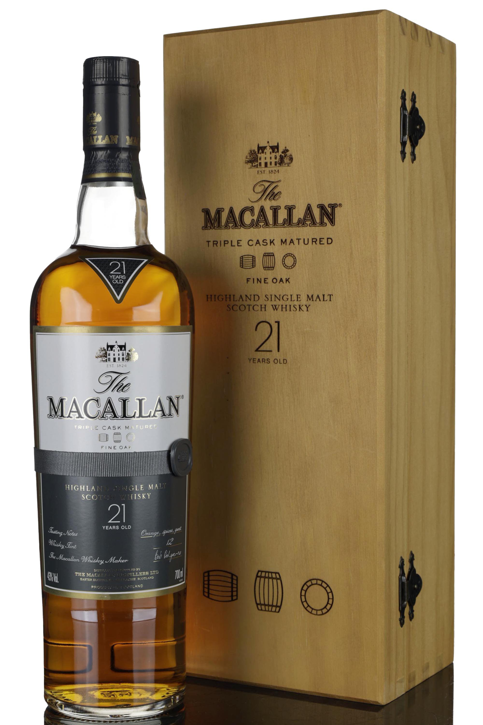 Macallan 21 Year Old - Fine Oak - 2010s