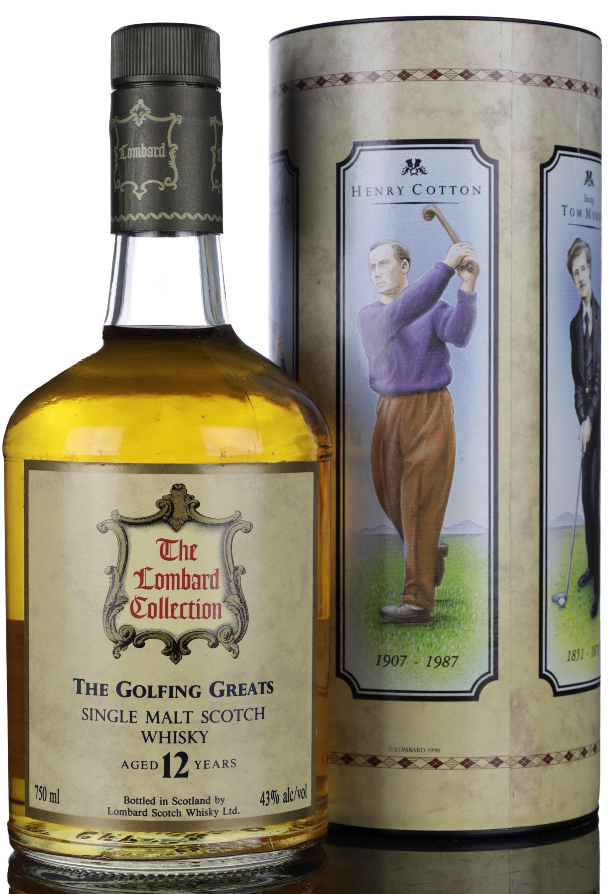The Golfing Greats 12 Year Old - The Lombard Collection