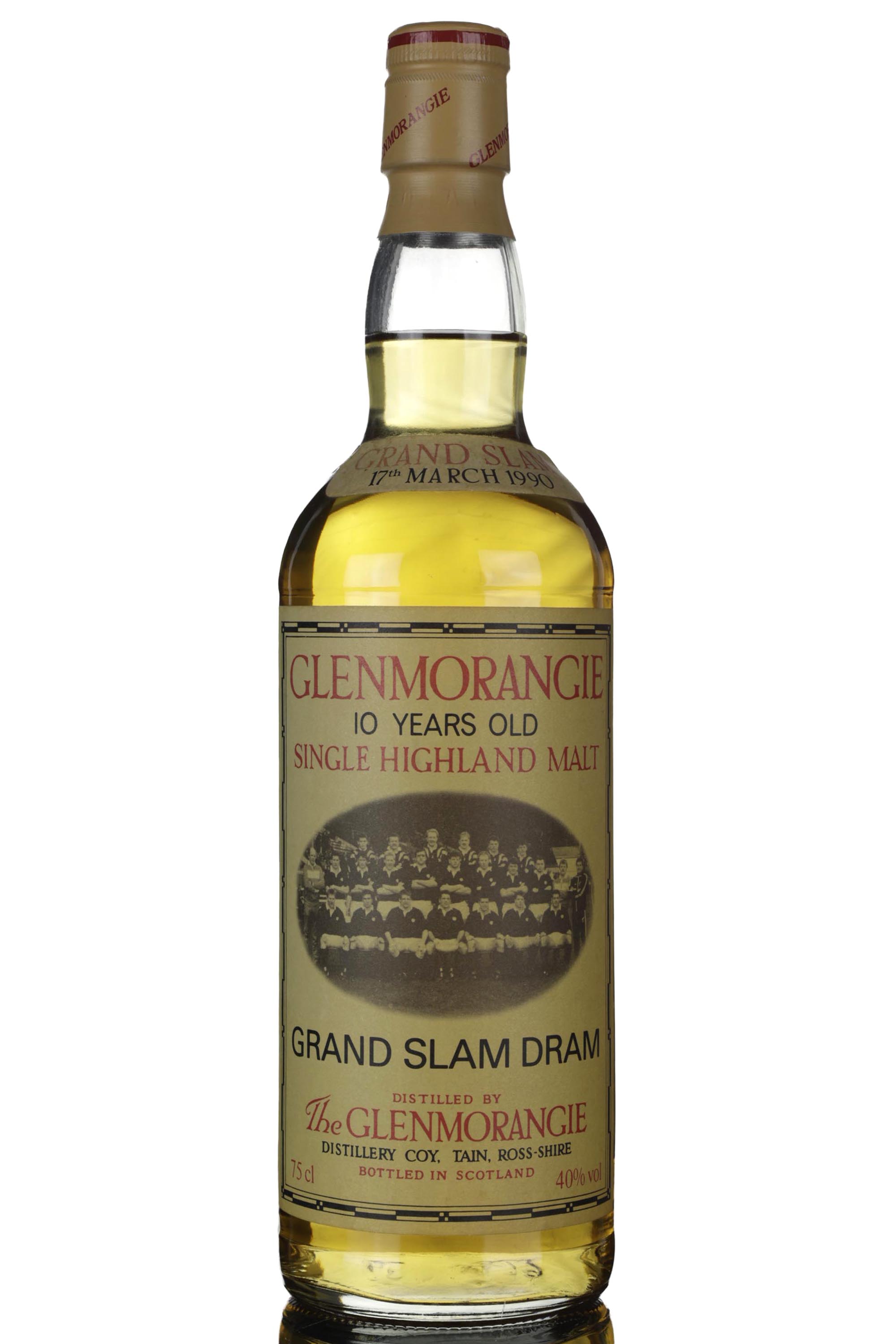 Glenmorangie 10 Year Old - Grand Slam Dram 1990