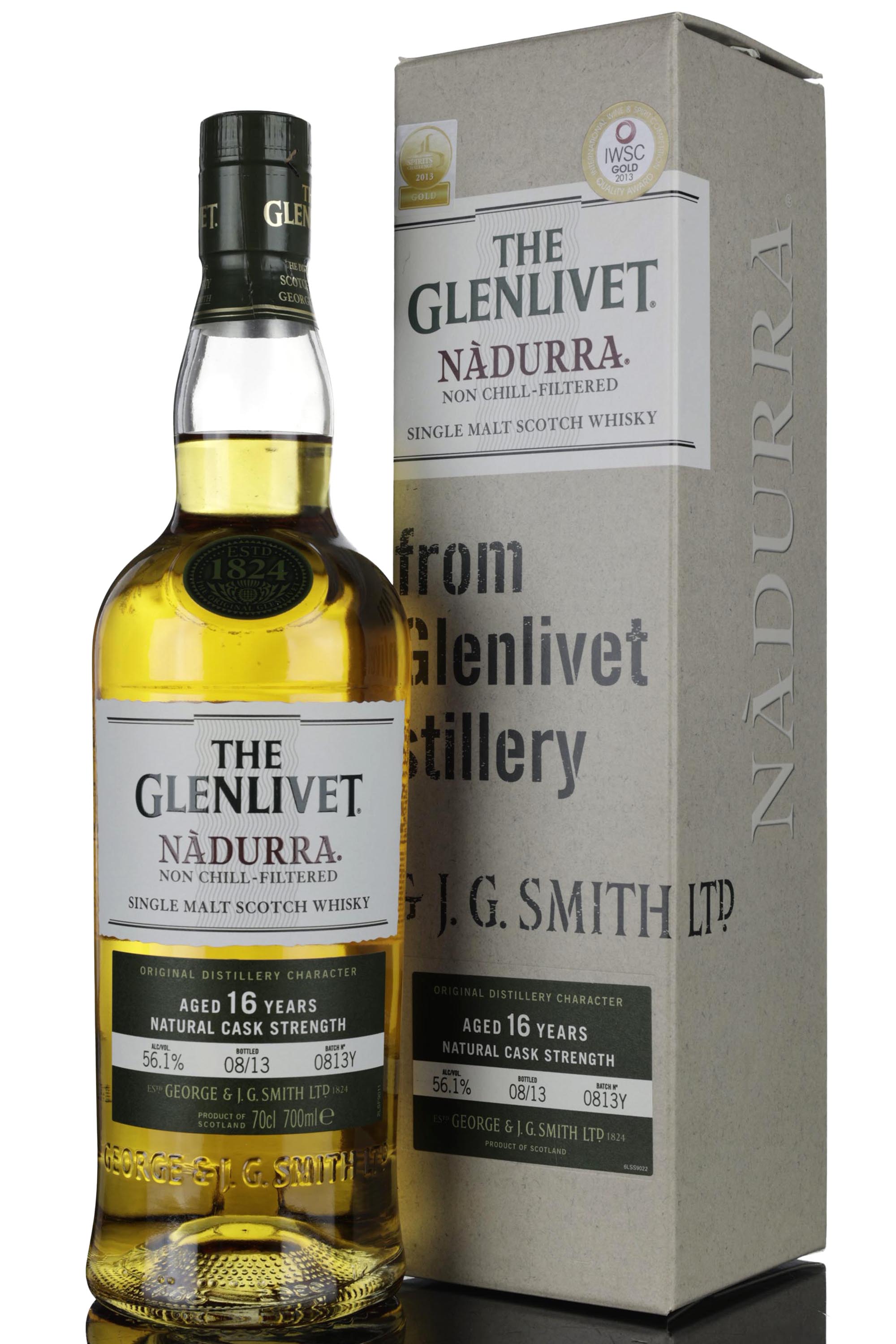 Glenlivet 16 Year Old - Nadurra Batch 0813Y - 2013 Release