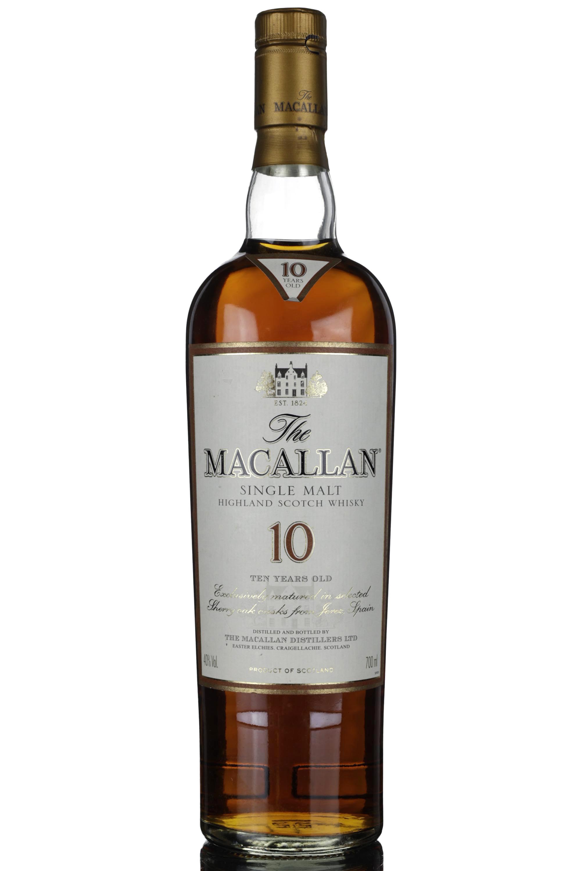 Macallan 10 Year Old - Sherry Cask - Mid 2000s