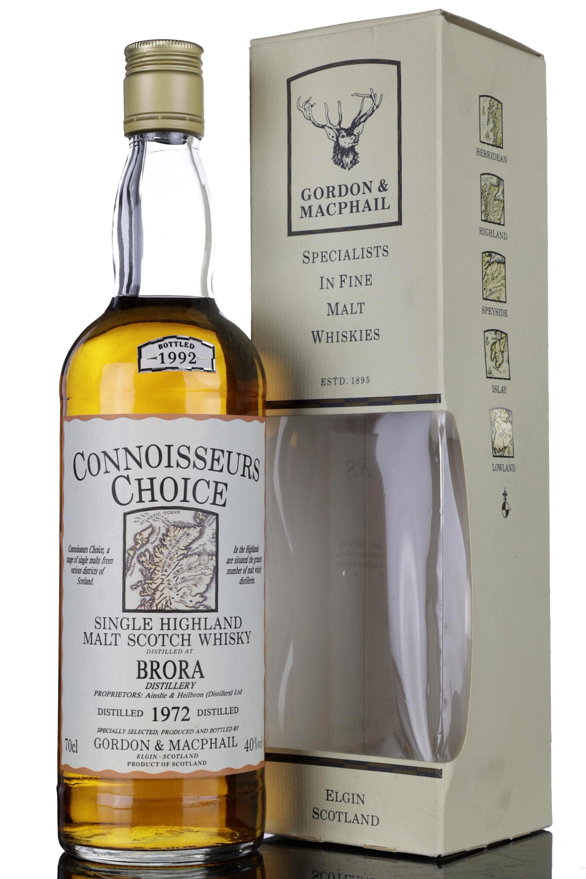 Brora 1972-1992 - Gordon & MacPhail - Connoisseurs Choice