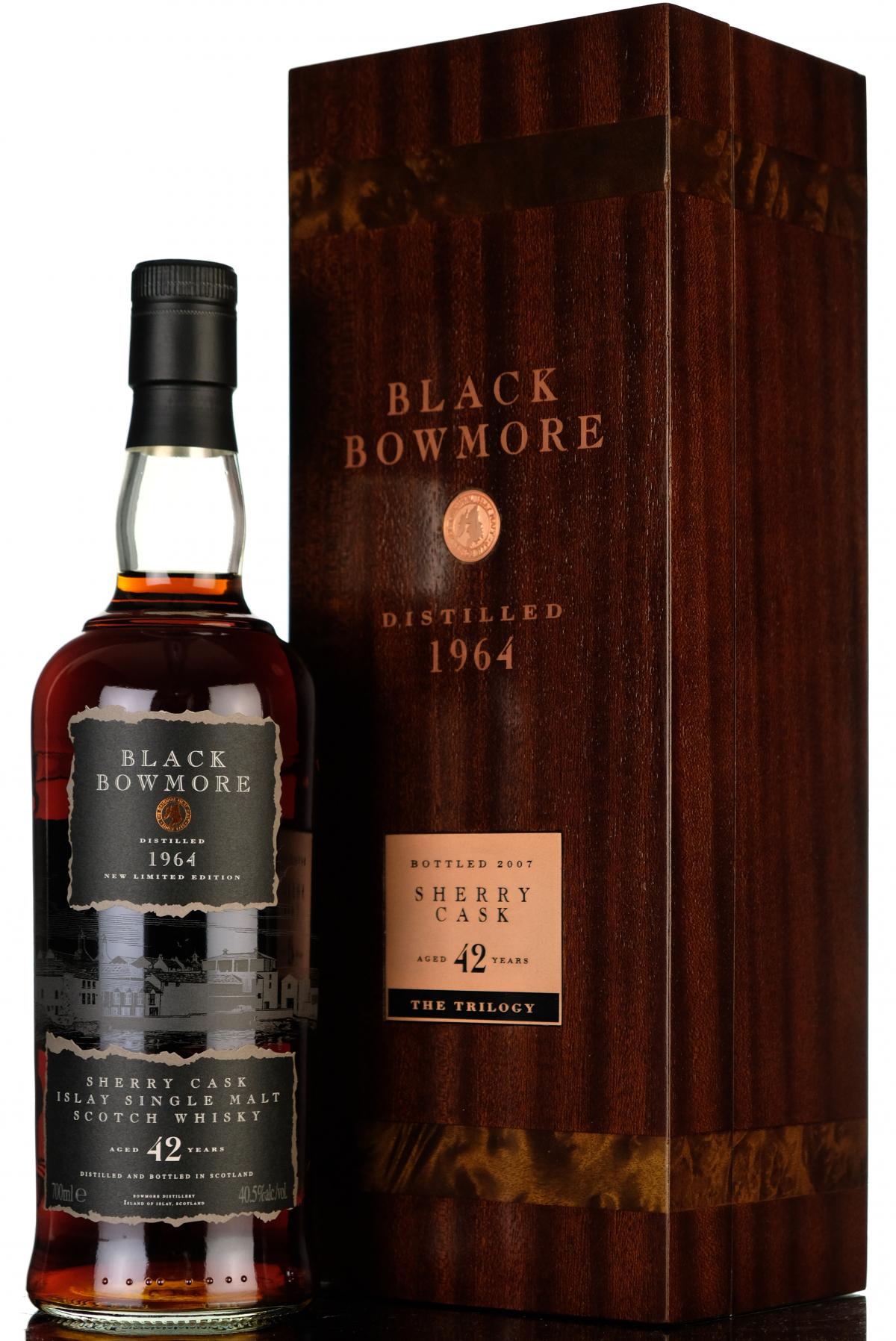 Black Bowmore 1964 - 42 Year Old