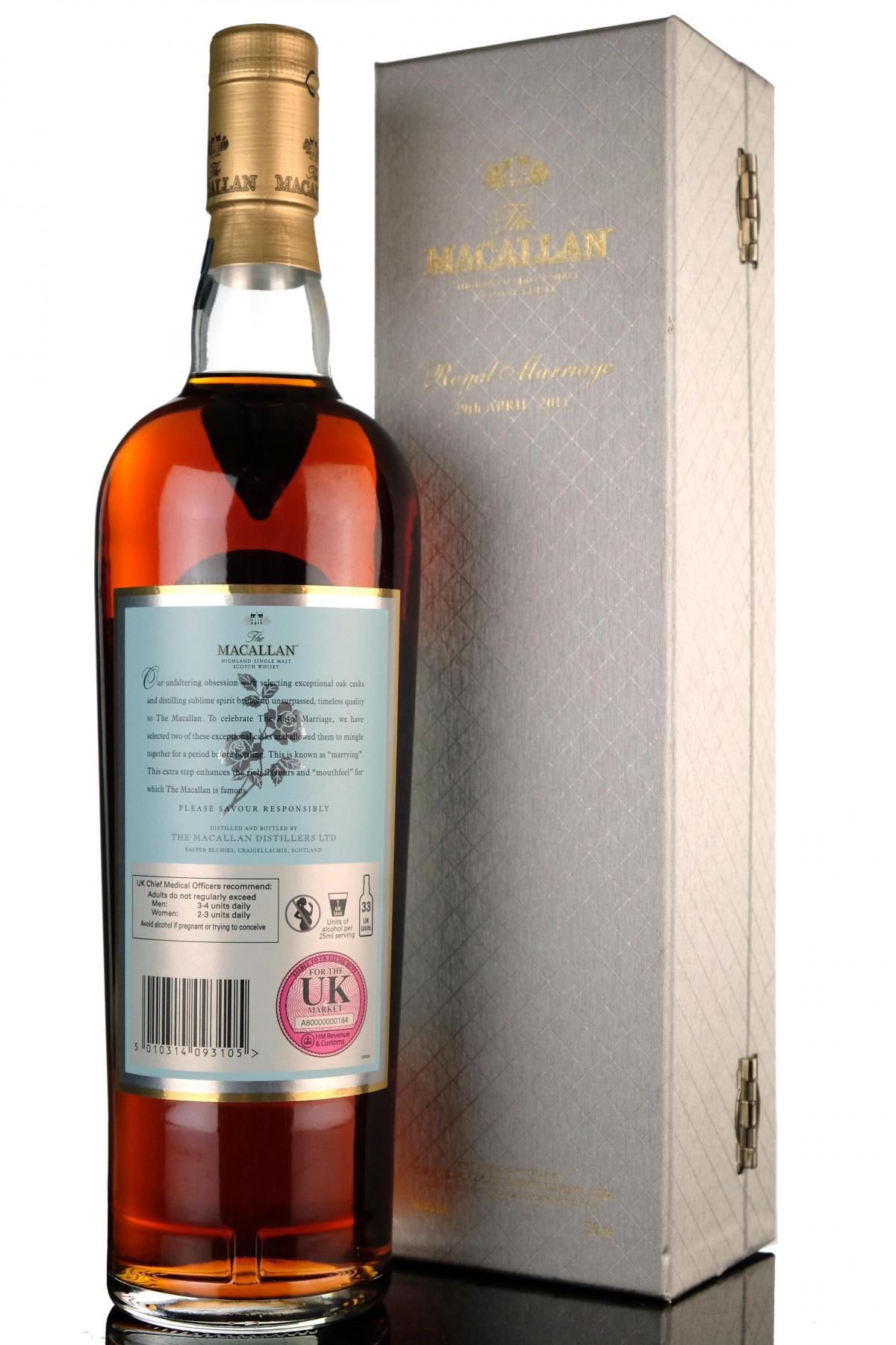 Macallan Royal Marriage 2011