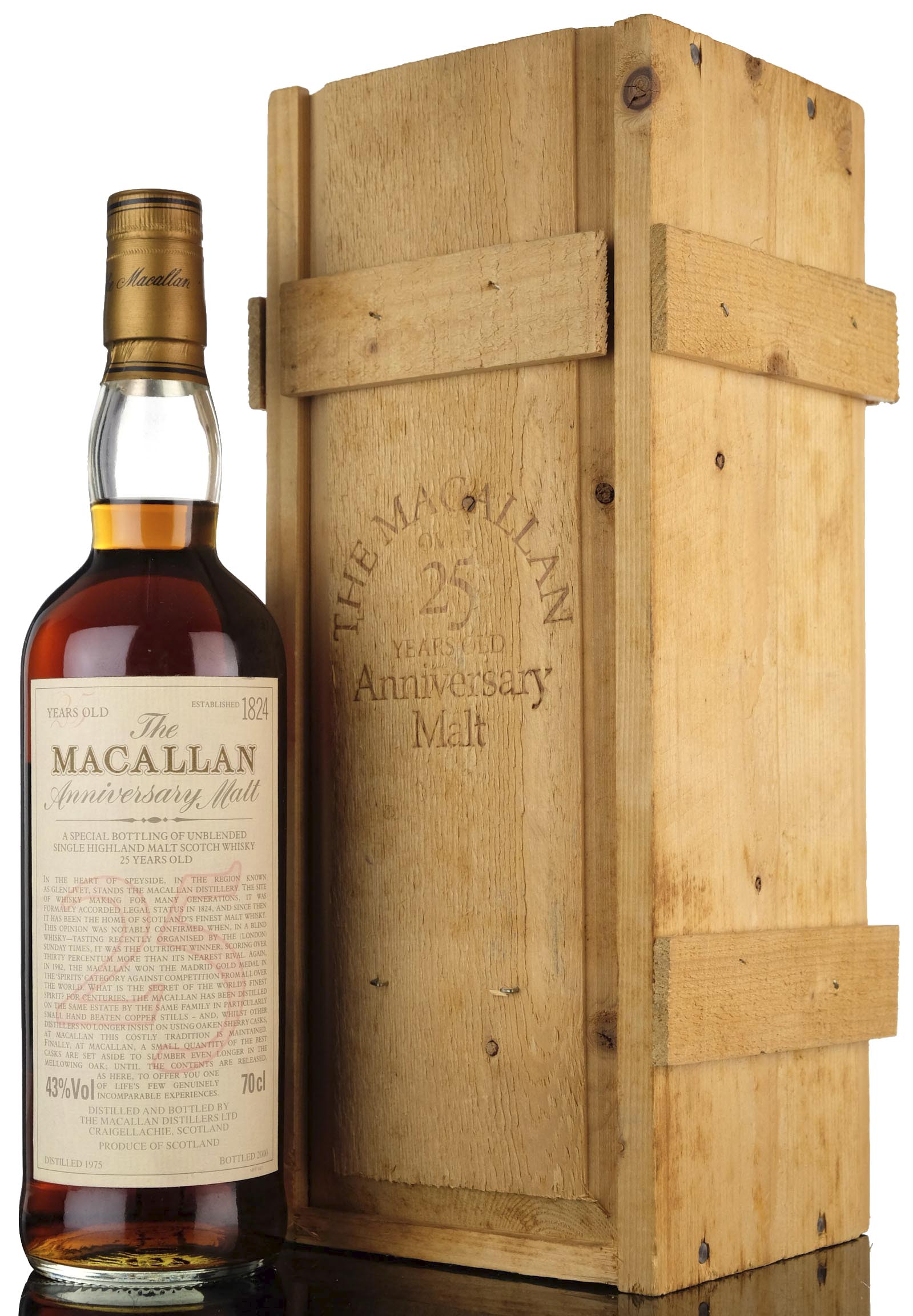 Macallan 1975-2000 - 25 Year Old Anniversary Malt