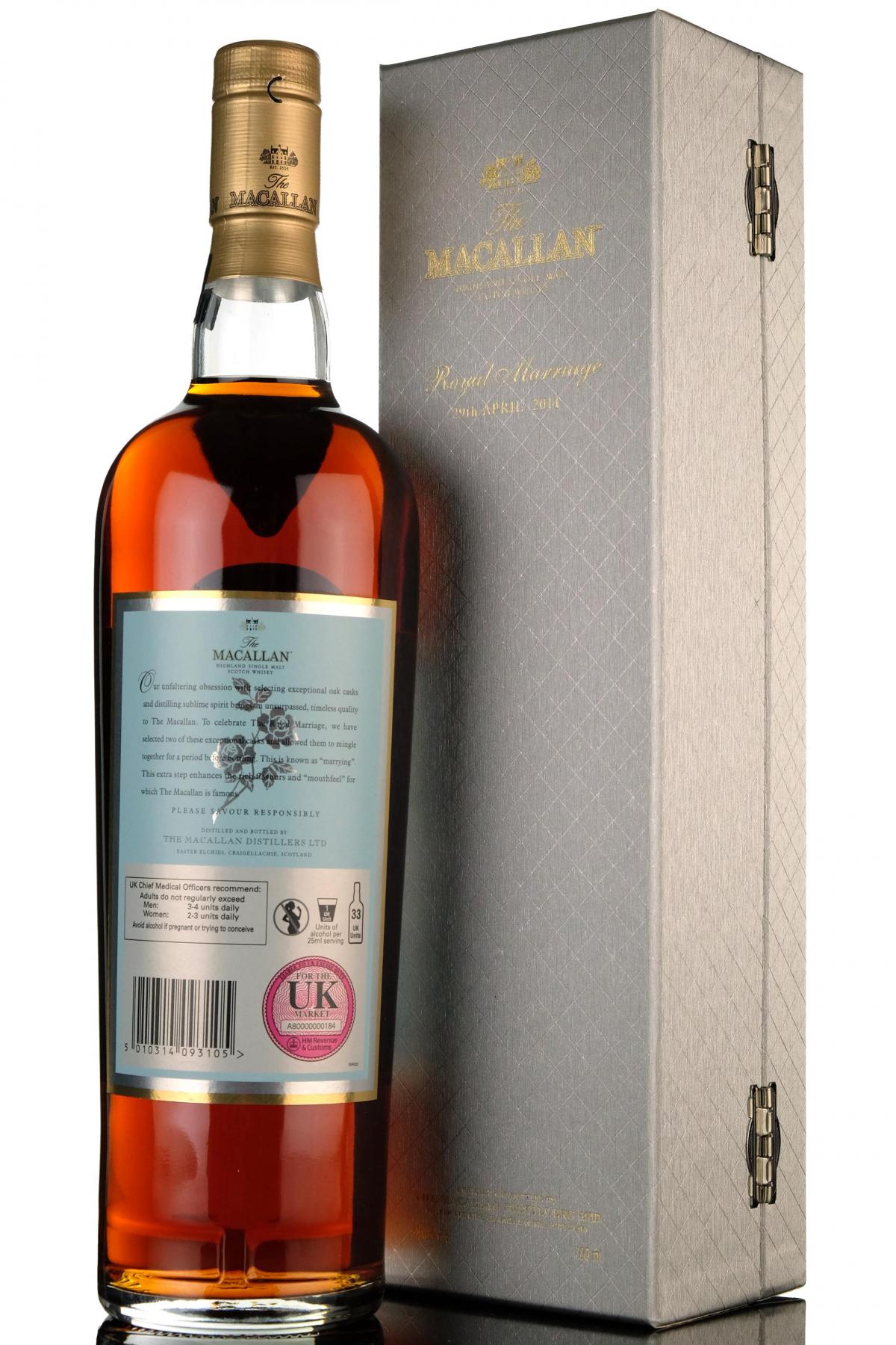 Macallan Royal Marriage 2011