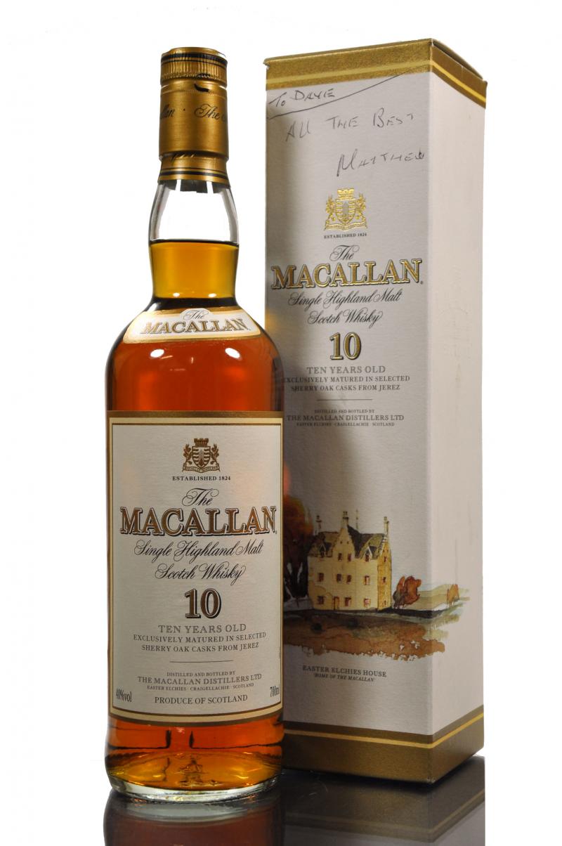 Macallan 10 Year Old