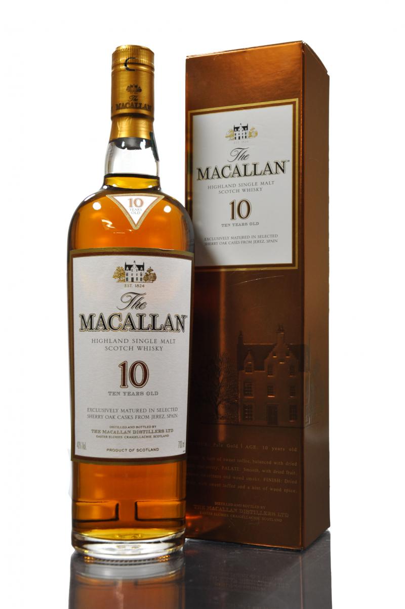 Macallan 10 Year Old - Sherry Casks - 2000s