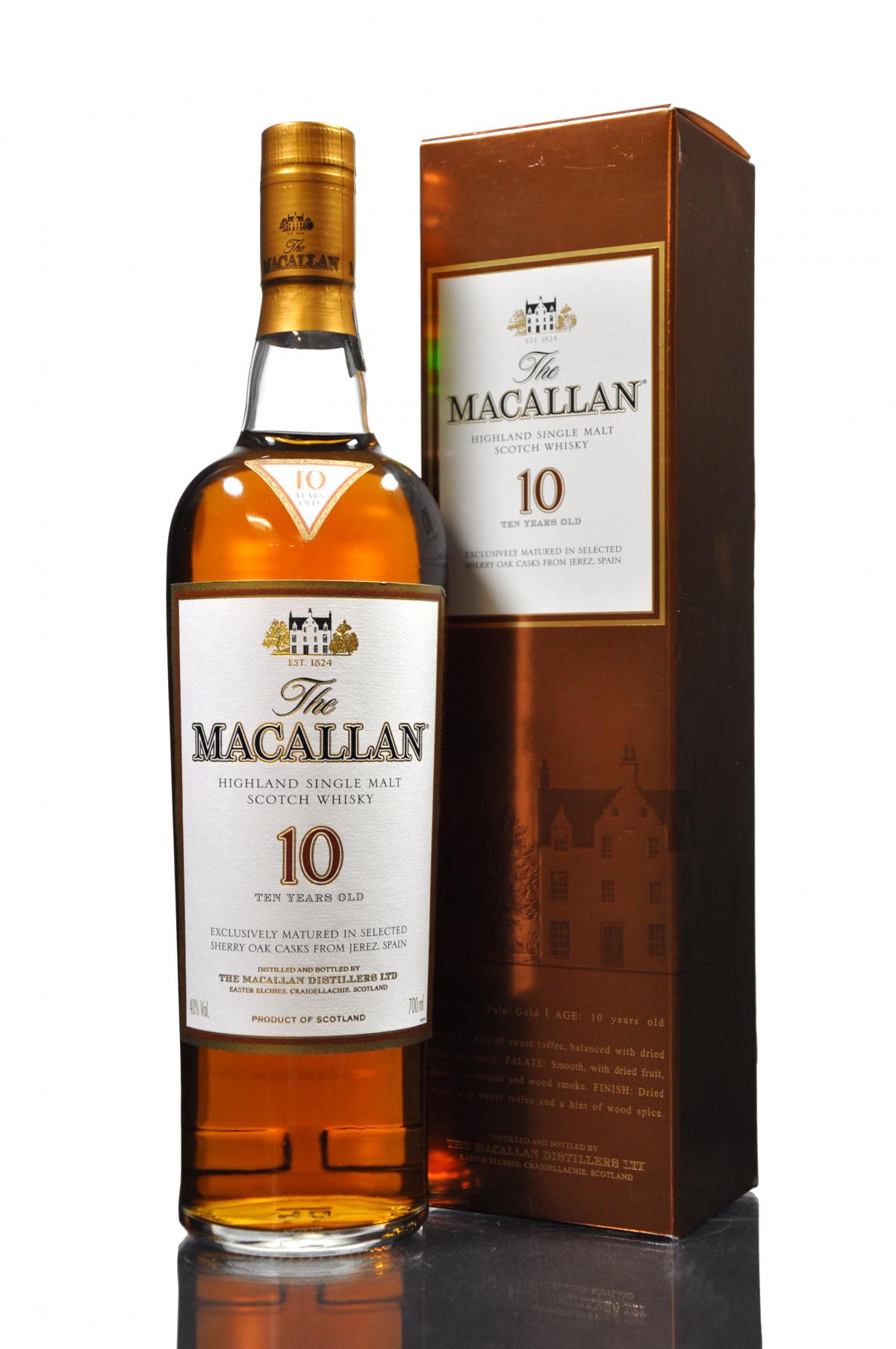 Macallan 10 Year Old