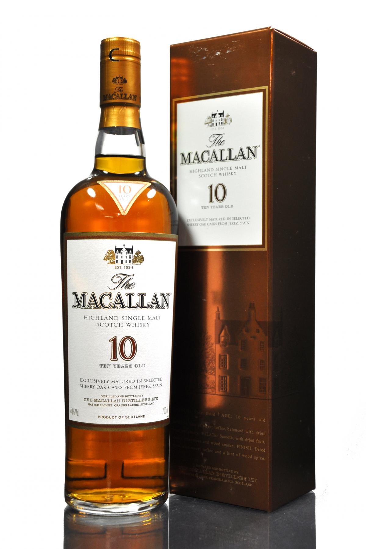 Macallan 10 Year Old