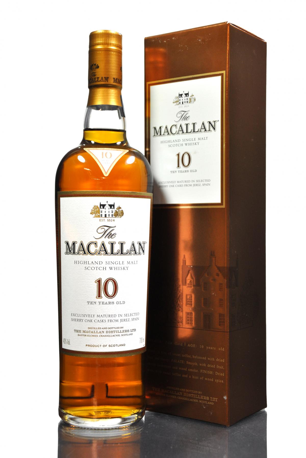 Macallan 10 Year Old