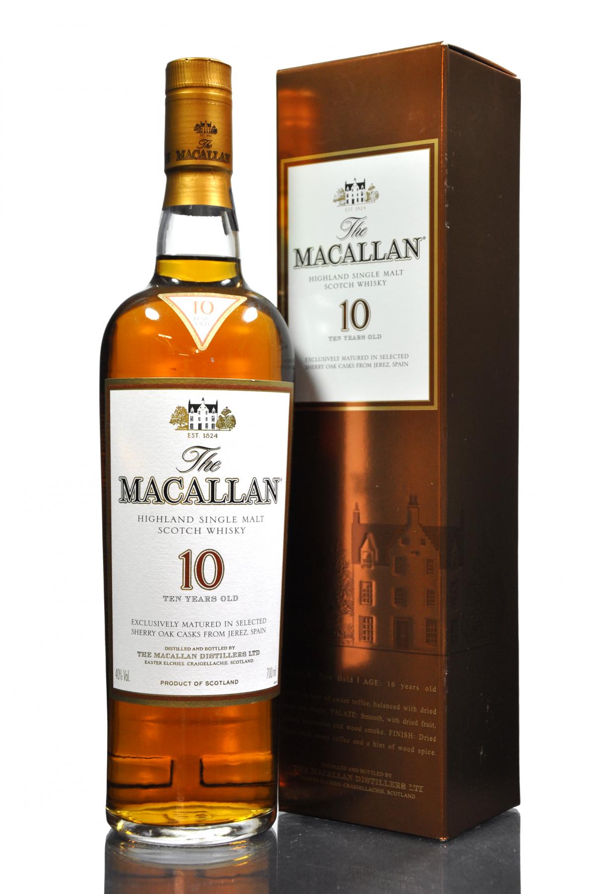 Macallan 10 Year Old