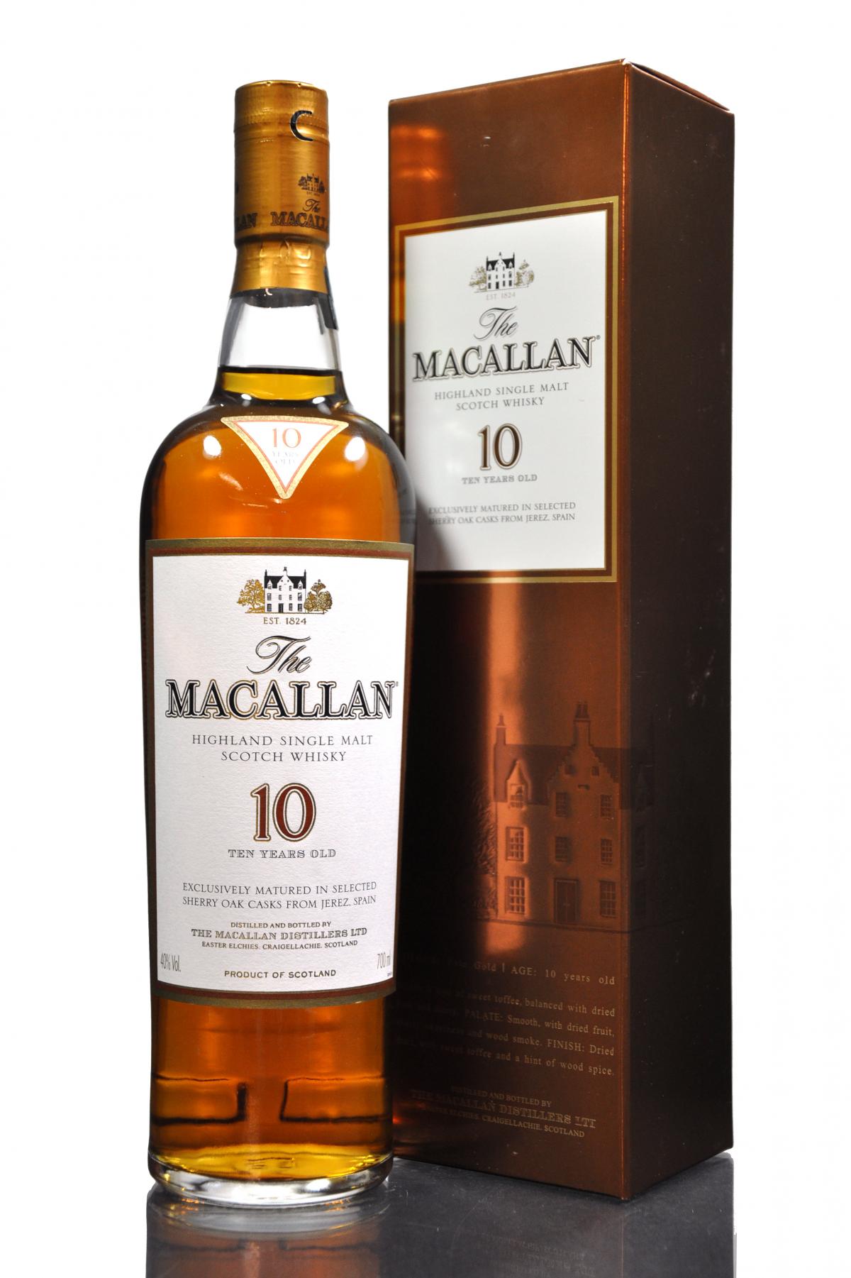 Macallan 10 Year Old