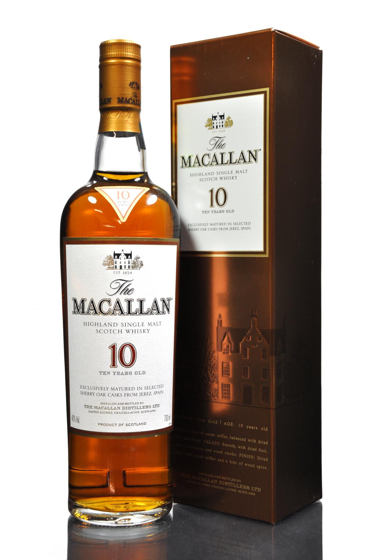 Macallan 10 Year Old