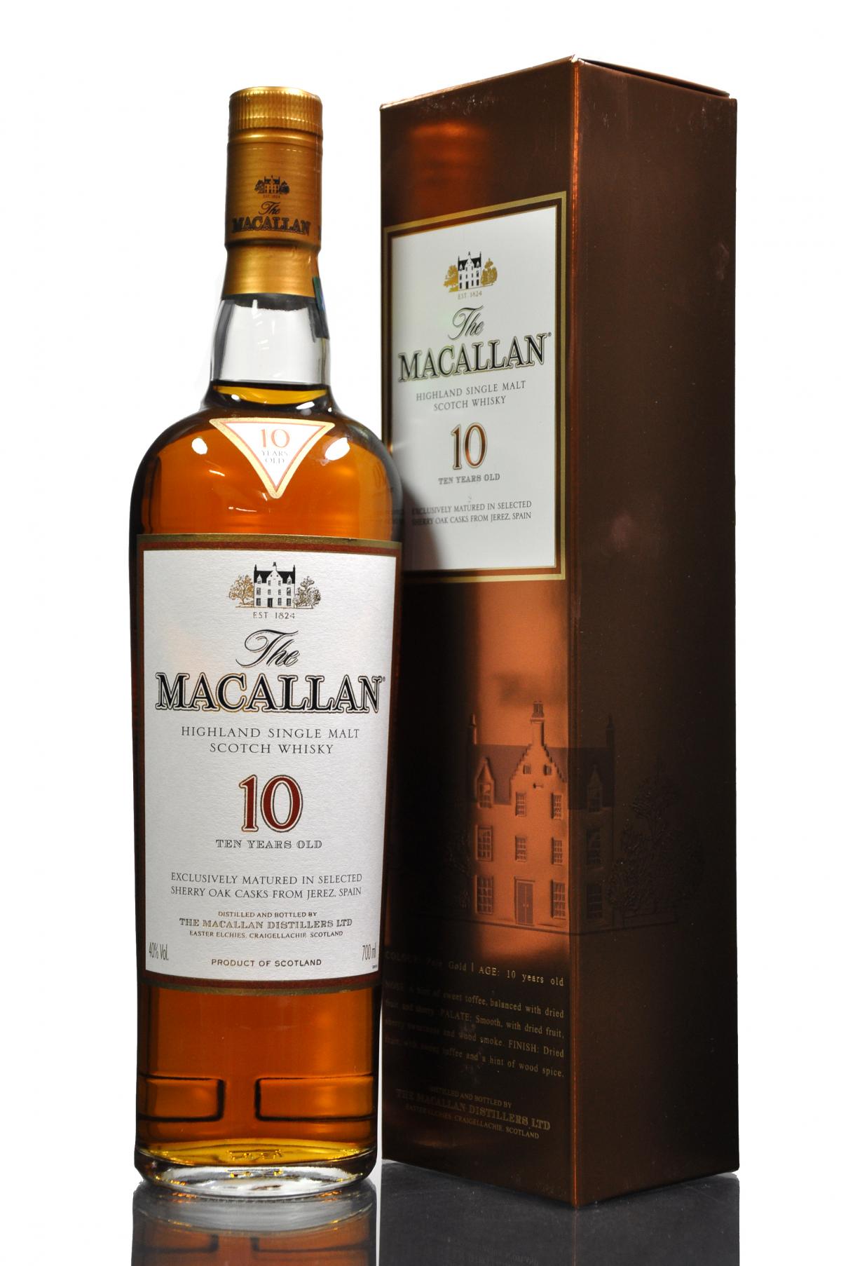 Macallan 10 Year Old