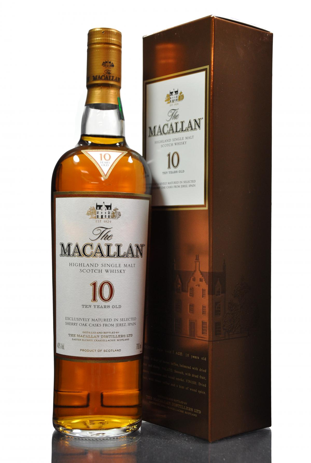 Macallan 10 Year Old