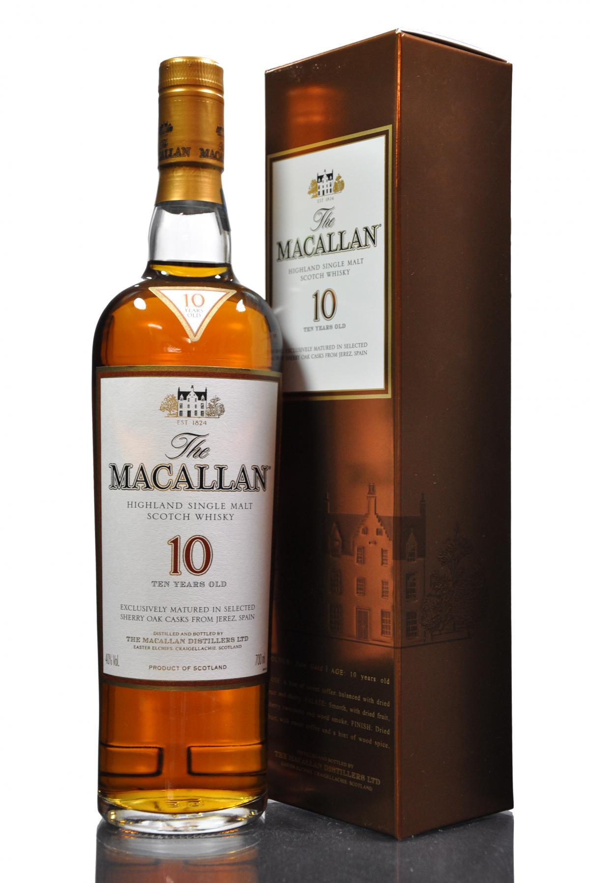 Macallan 10 Year Old