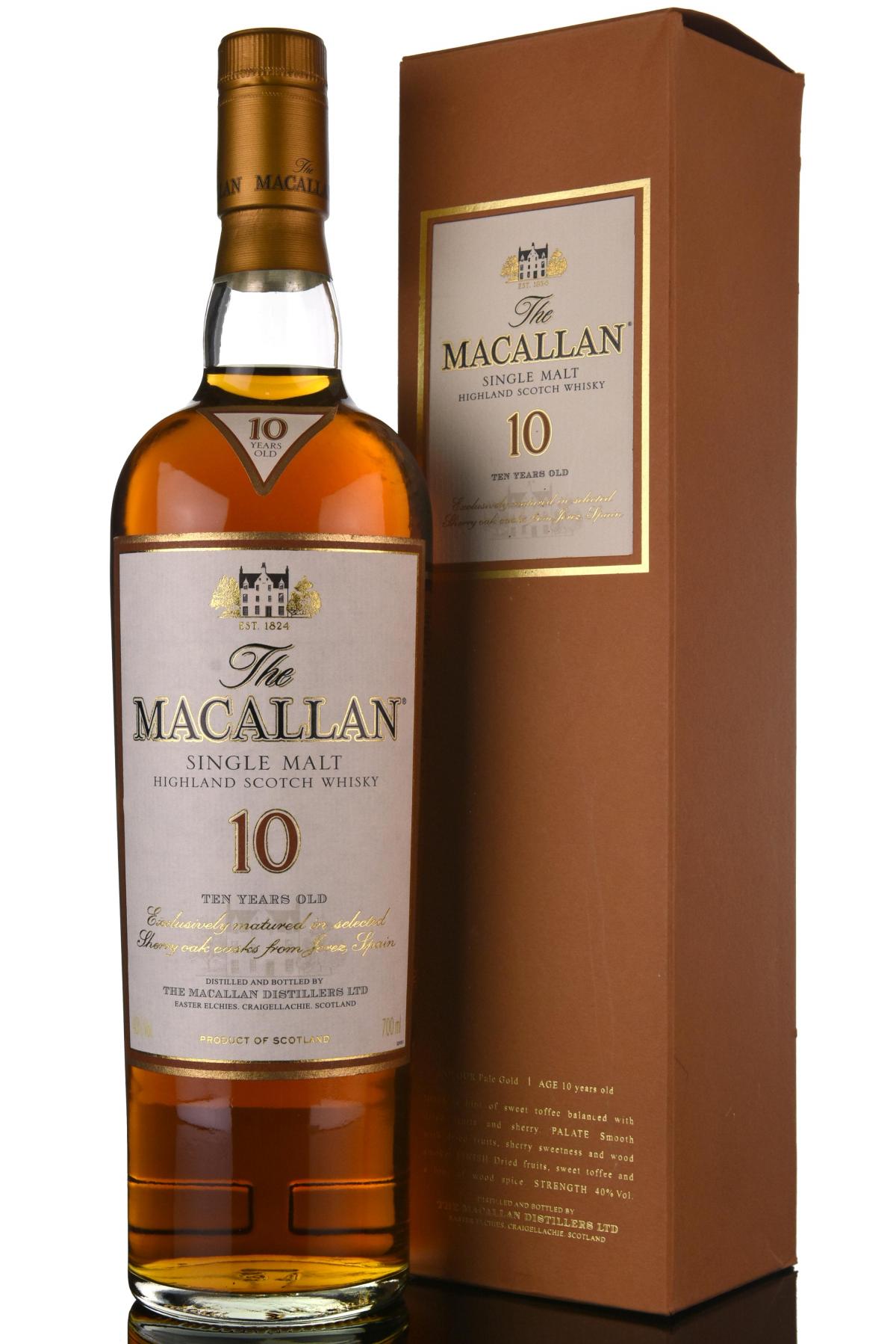 Macallan 10 Year Old