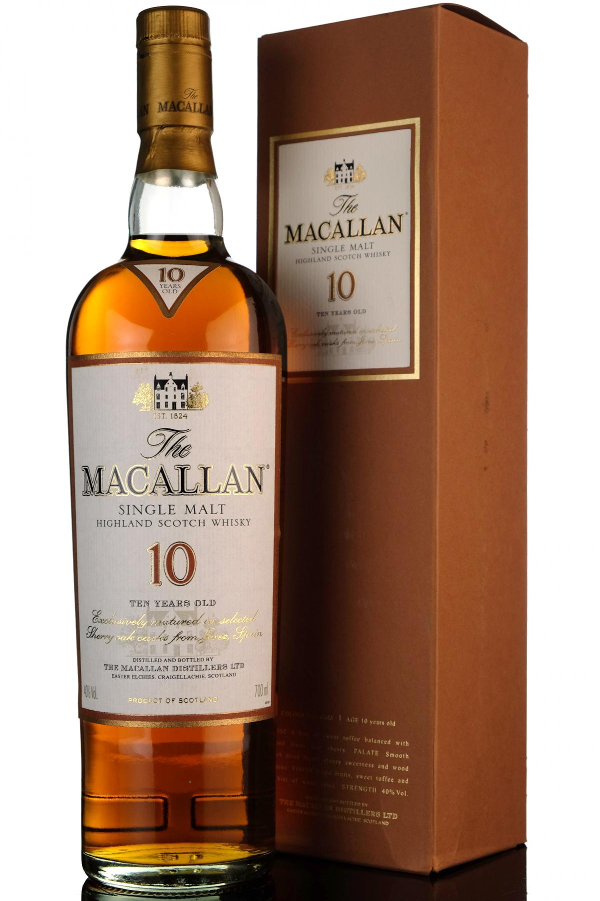 Macallan 10 Year Old