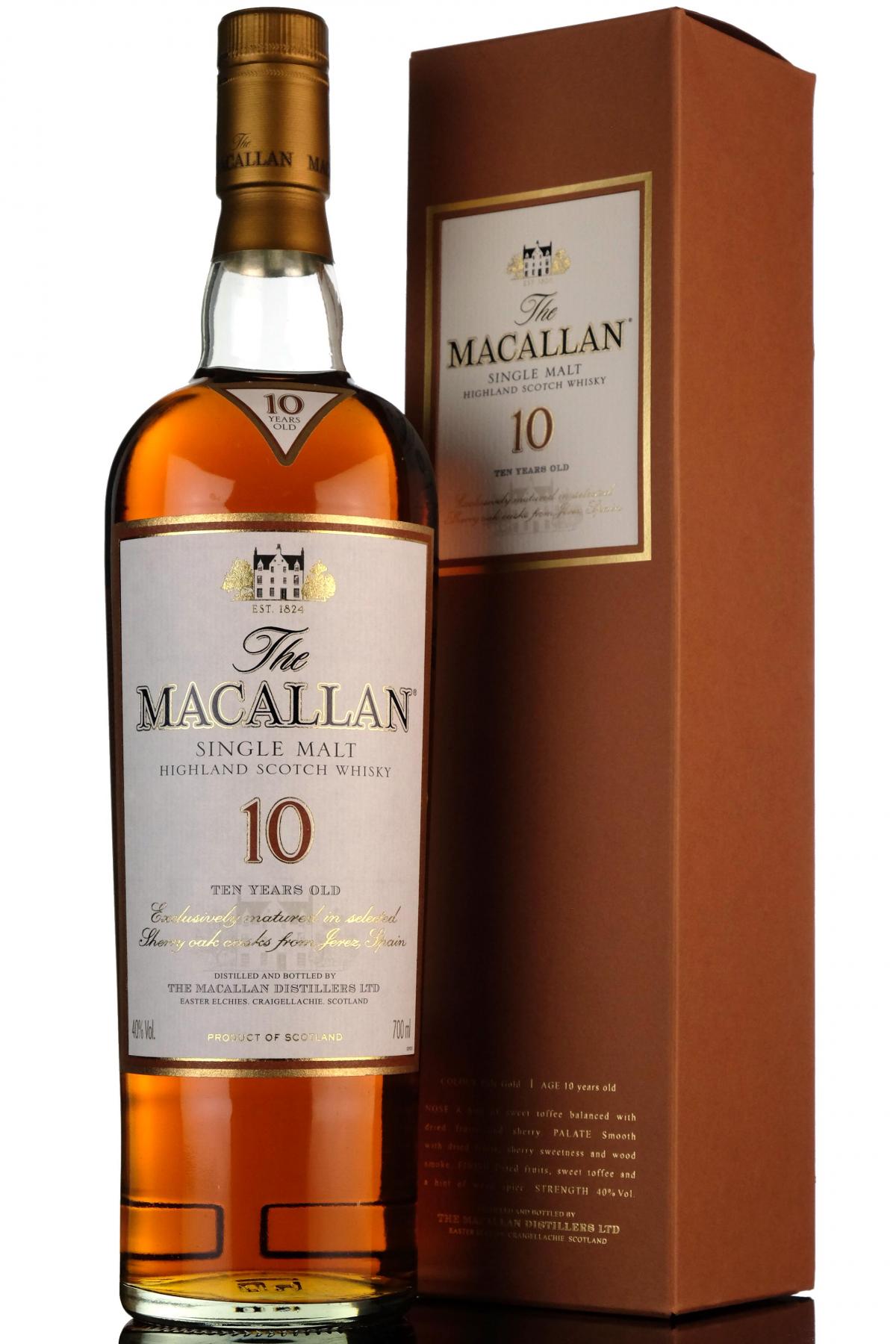 Macallan 10 Year Old