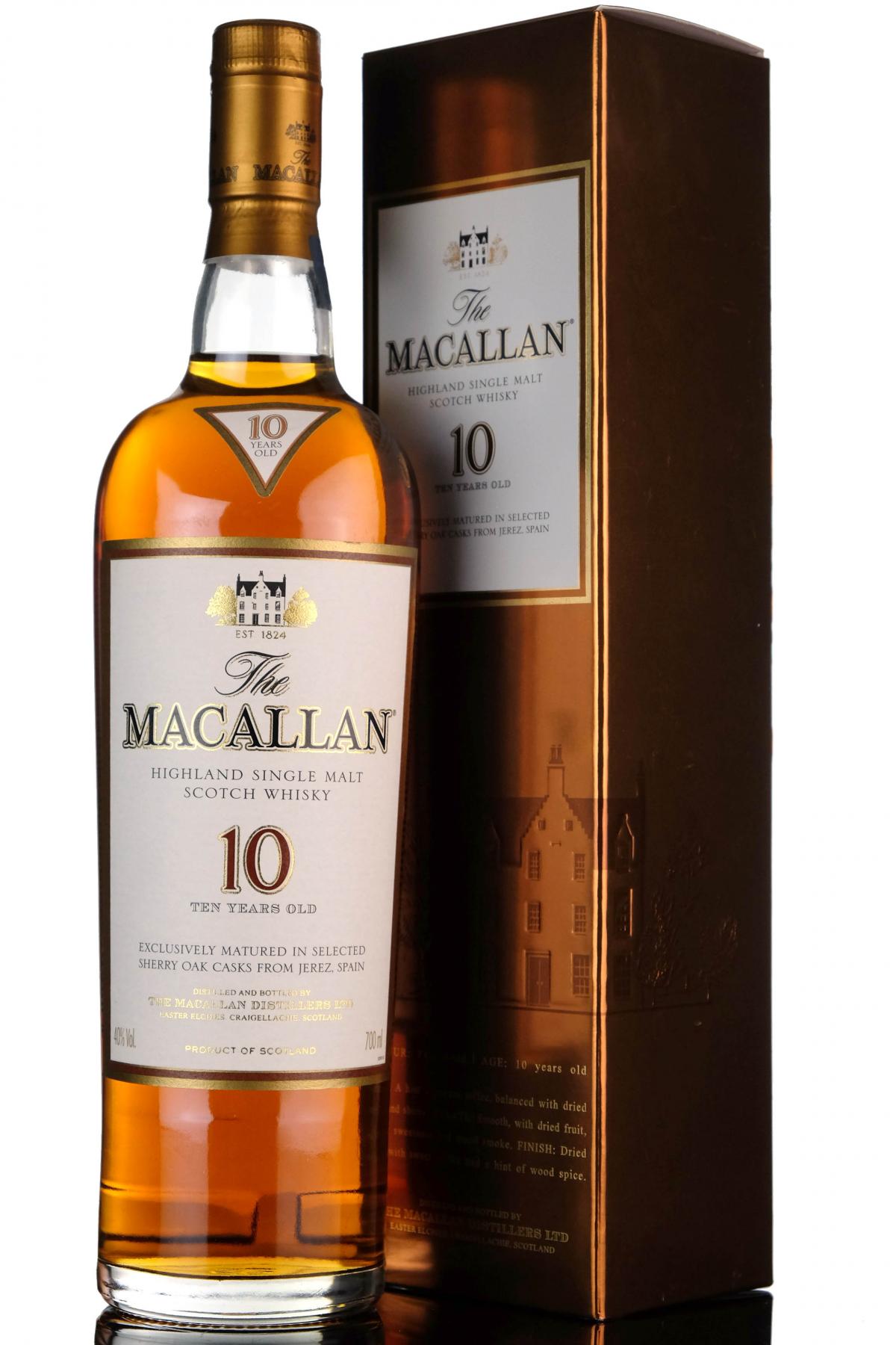 Macallan 10 Year Old