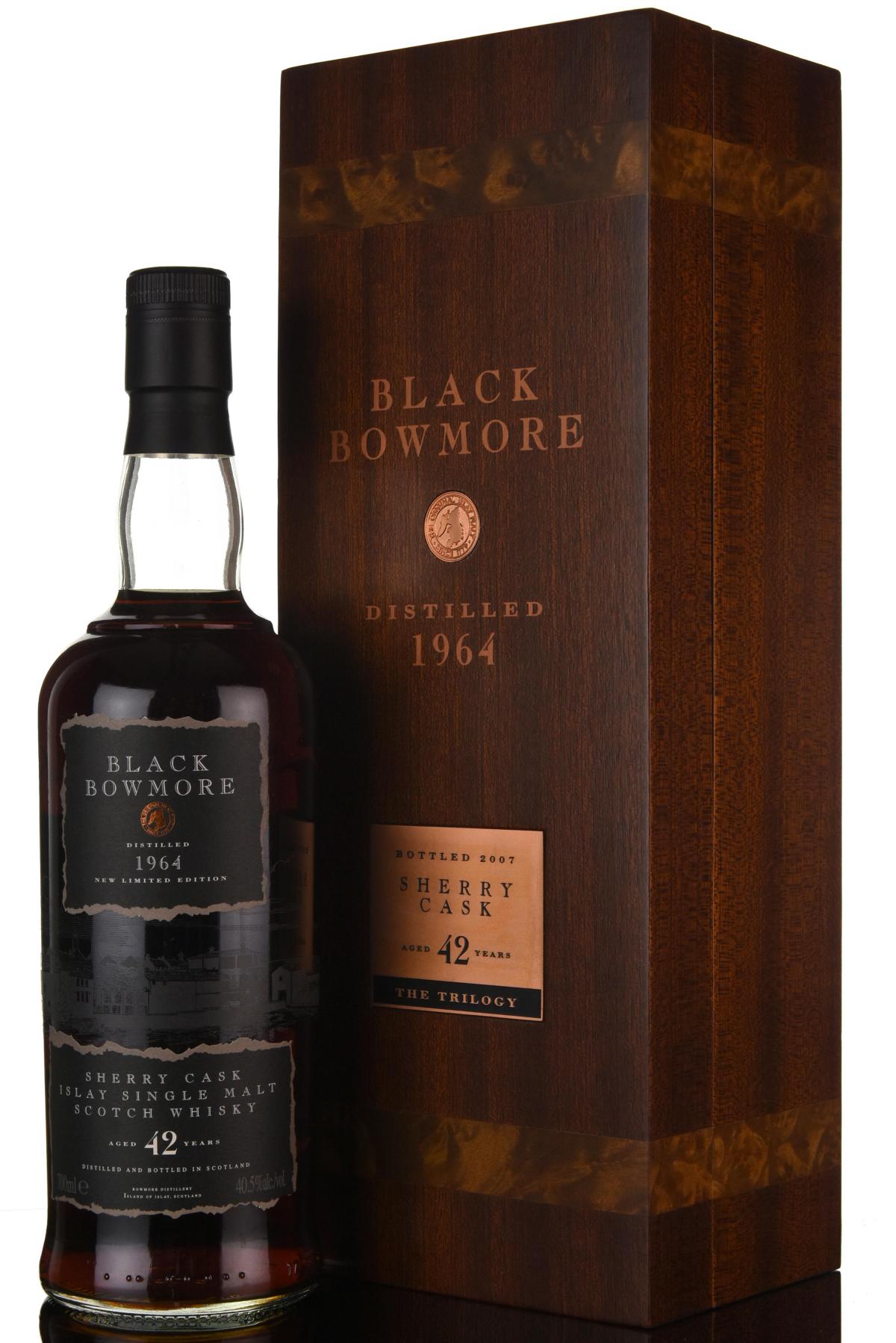 Black Bowmore 1964 - 42 Year Old