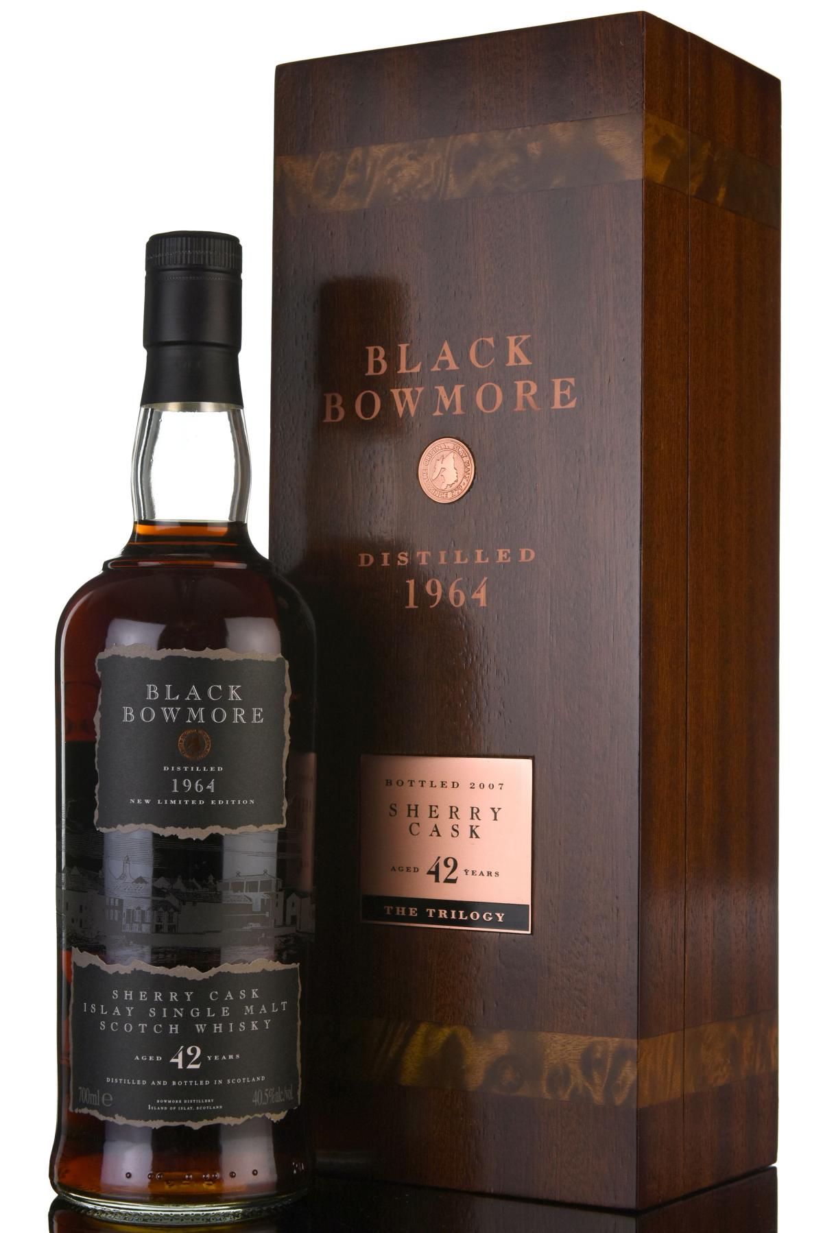 Black Bowmore 1964 - 42 Year Old