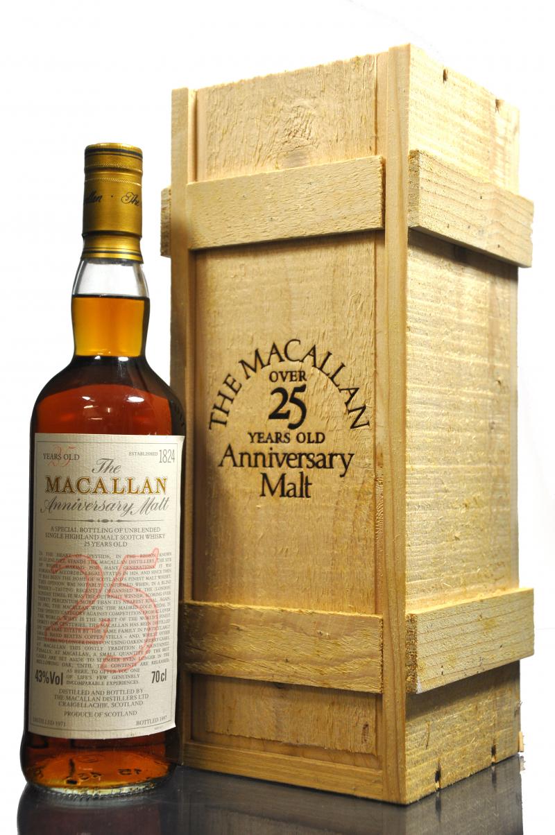 Macallan 1971-1997 - 25 Year Old Anniversary Malt