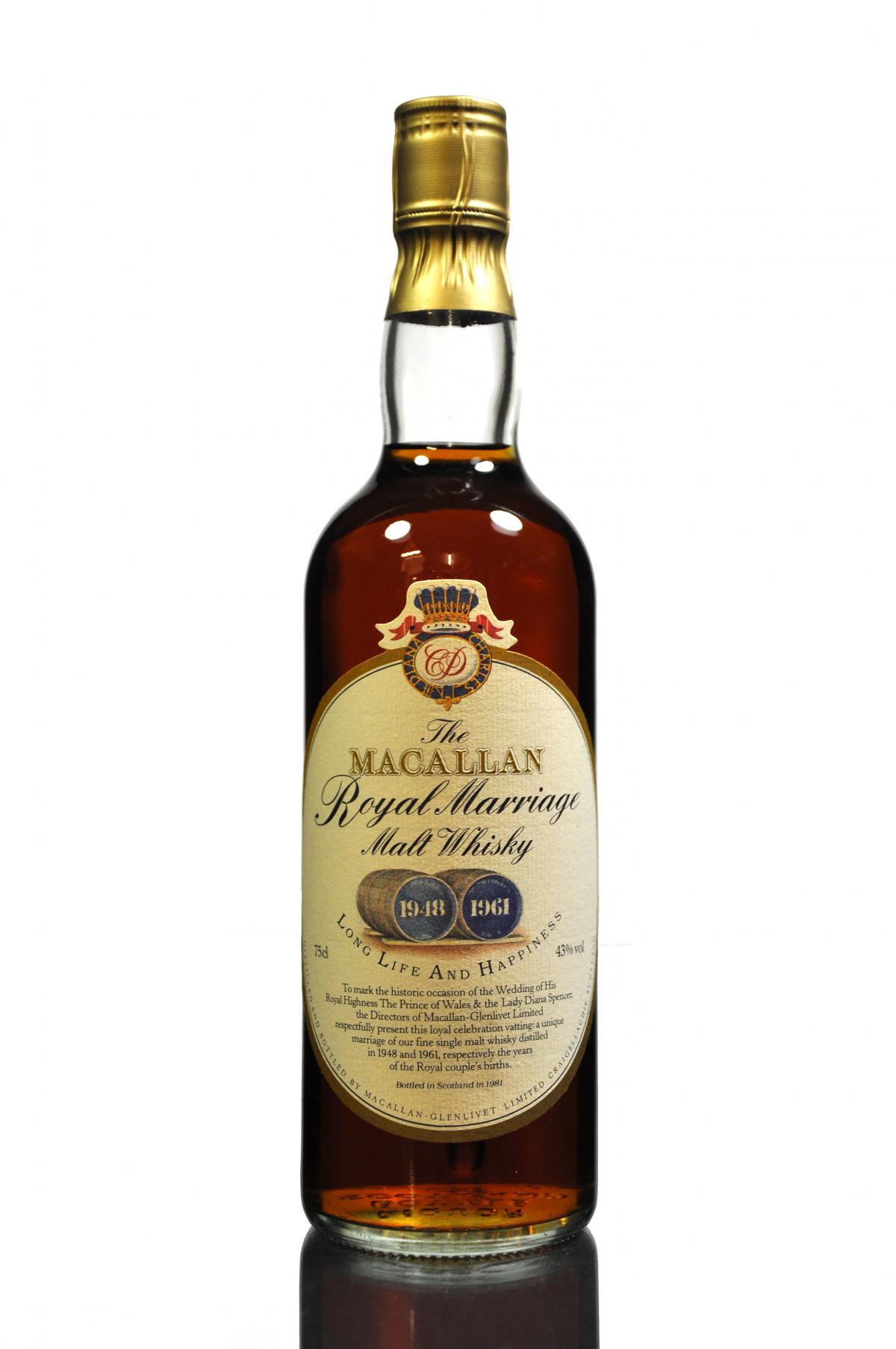 Macallan Royal Marriage