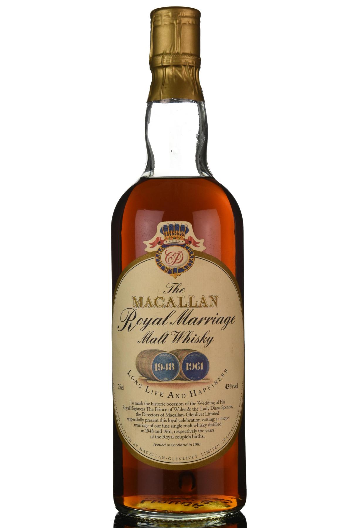 Macallan Royal Marriage