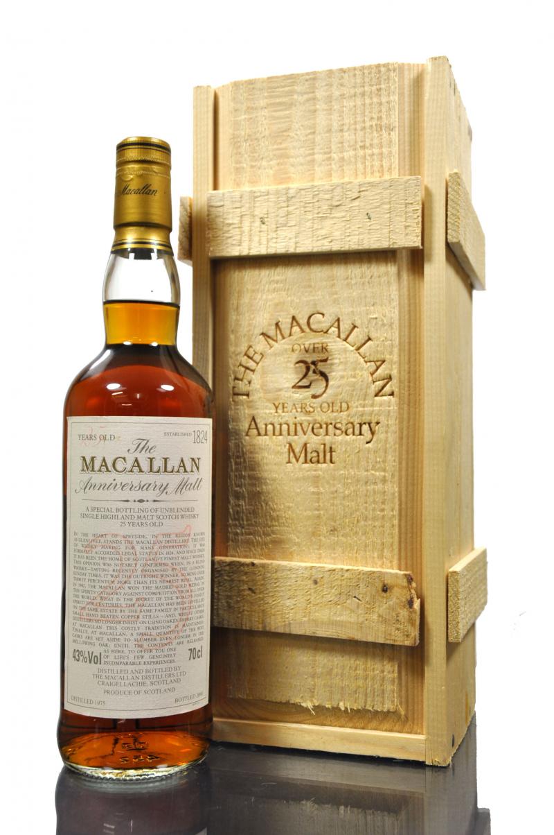 Macallan 1975-2000 - 25 Year Old Anniversary Malt