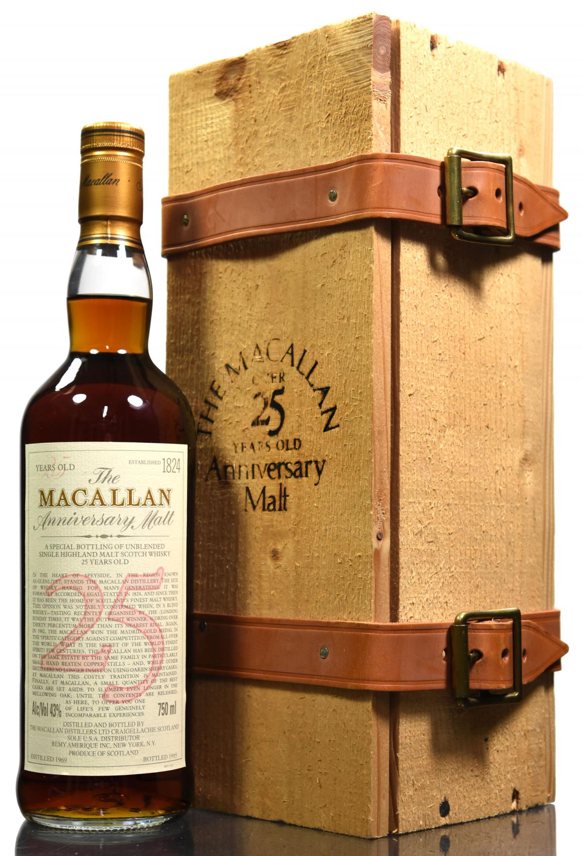 Macallan 1969-1995 - 25 Year Old Anniversary Malt