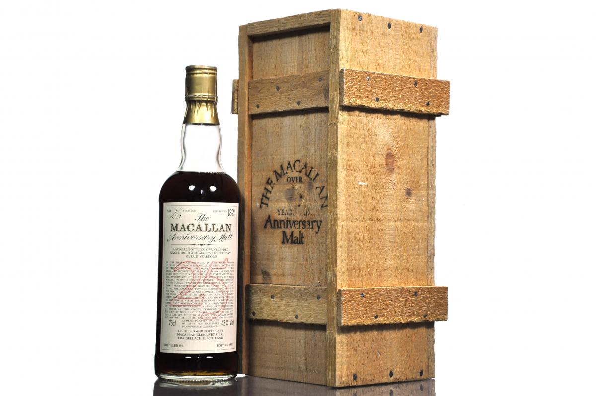 Macallan 1957-1983 - 25 Year Old Anniversary Malt First Edition