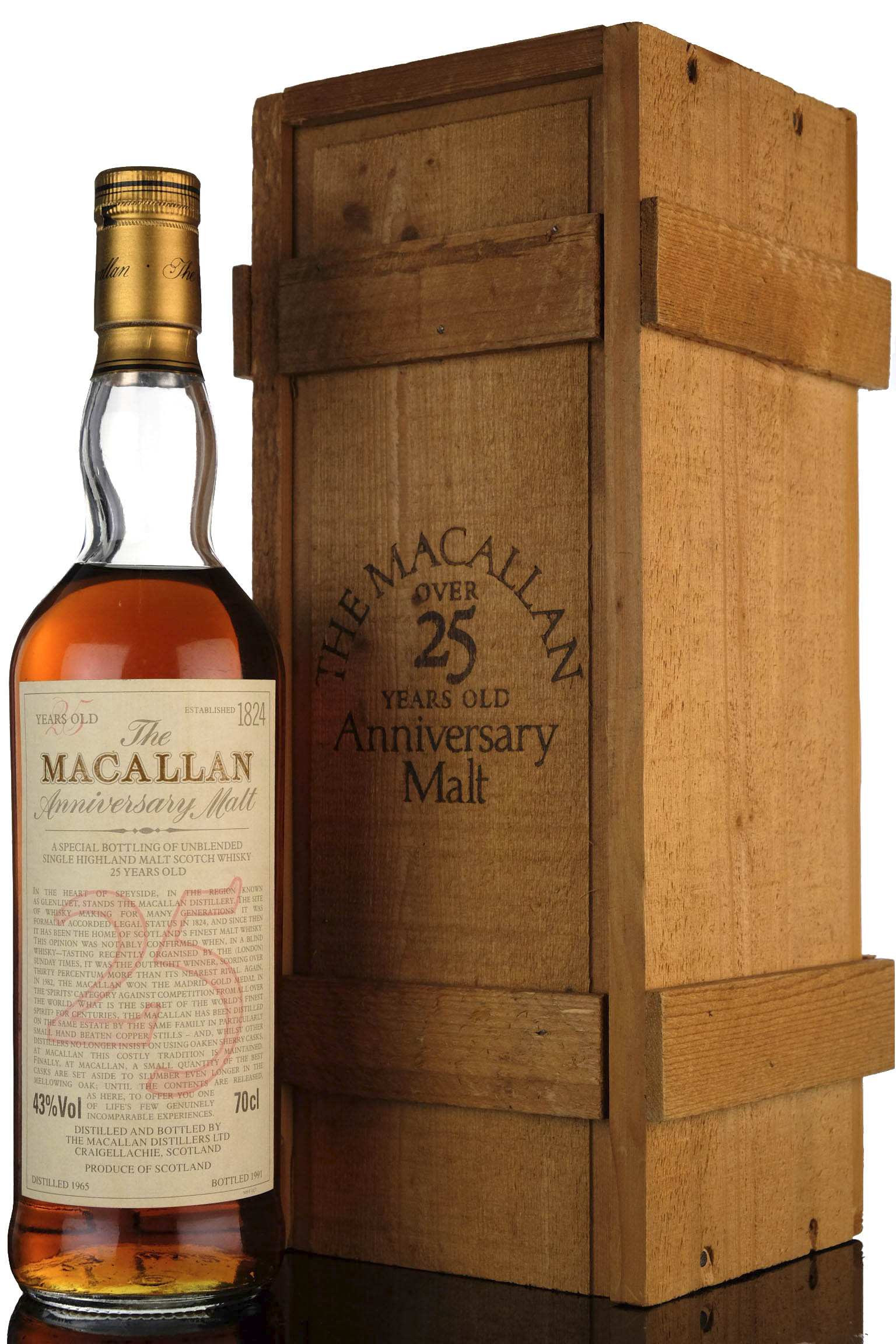 Macallan 1965-1991 - 25 Year Old Anniversary Malt