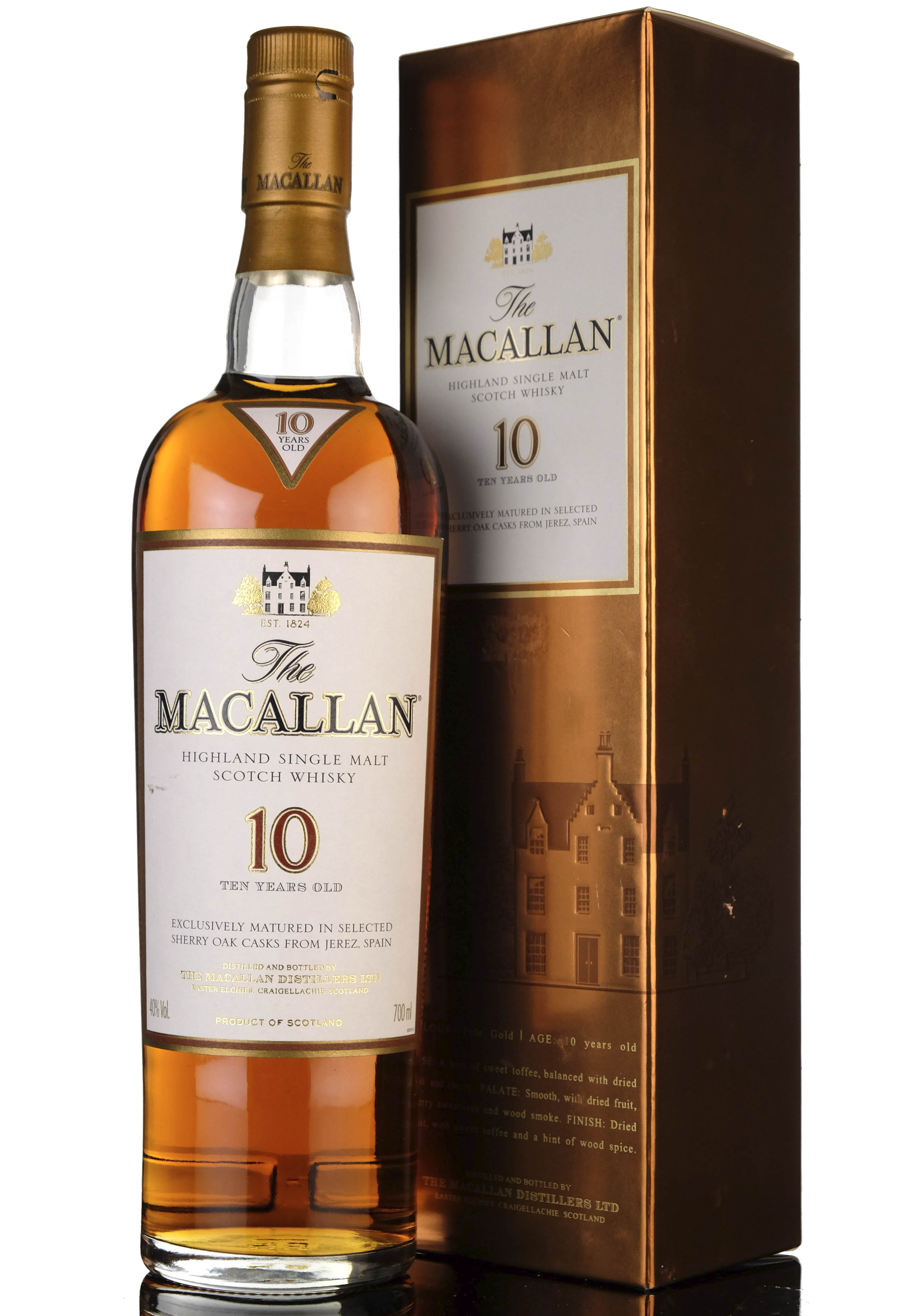 Macallan 10 Year Old - Sherry Casks - Mid 2000s