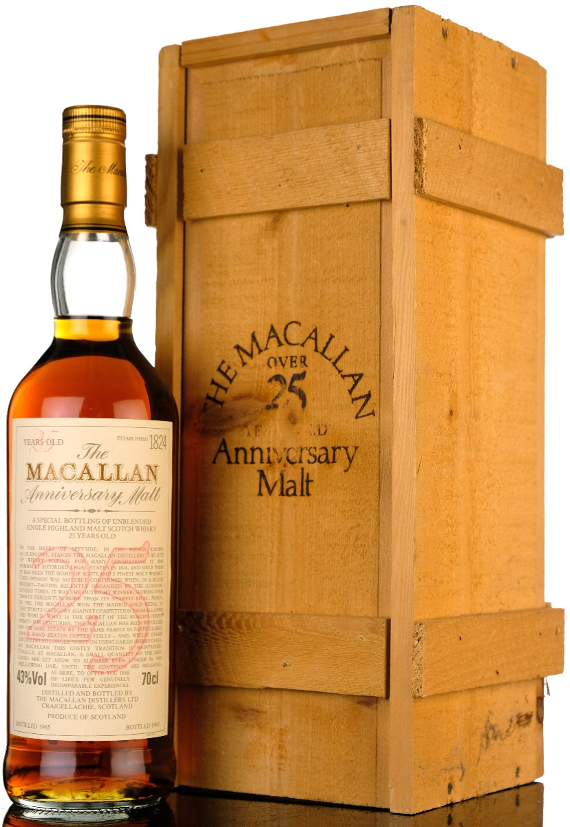 Macallan 1965-1991 - 25 Year Old Anniversary Malt