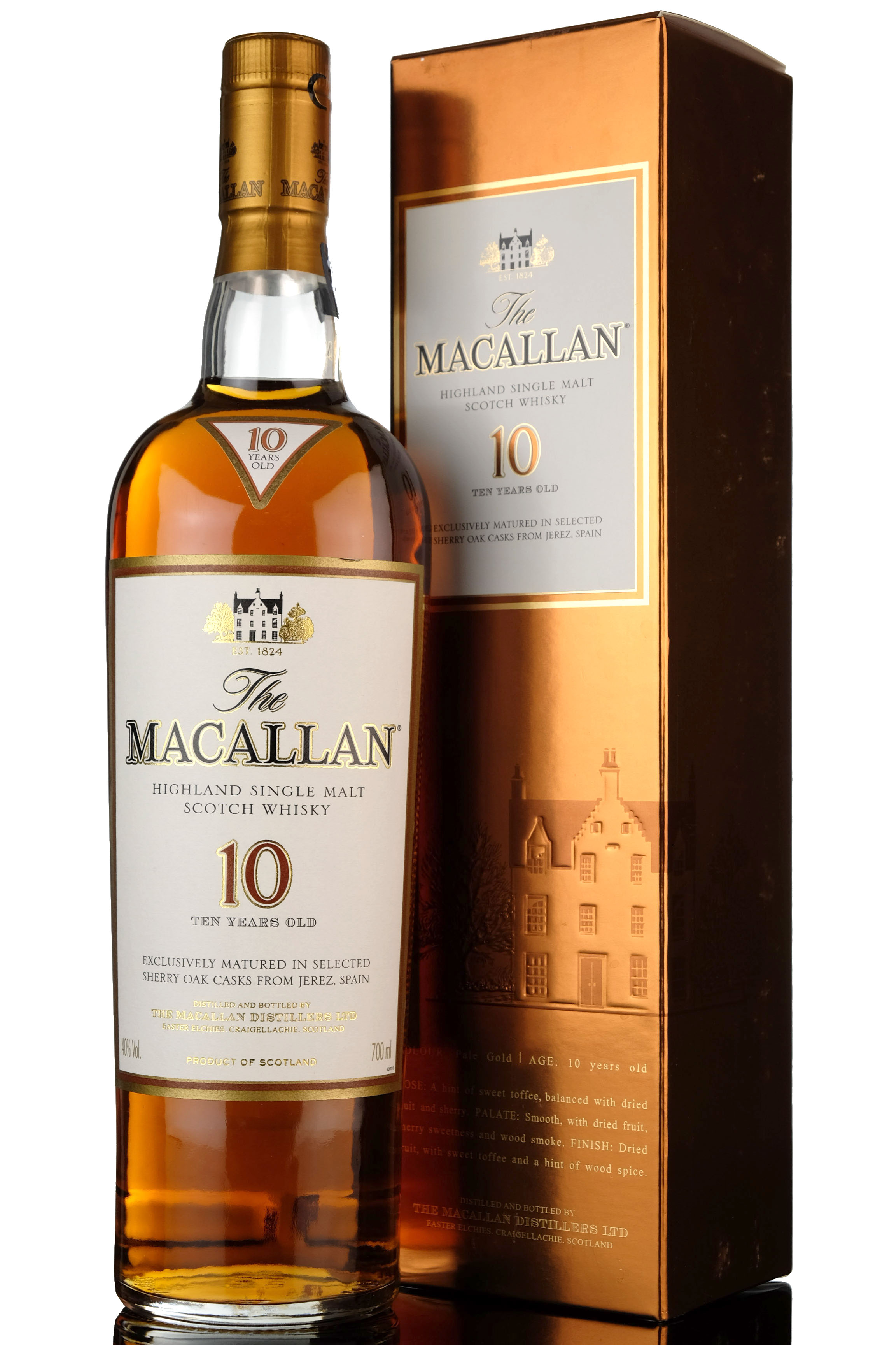 Macallan 10 Year Old - Sherry Cask