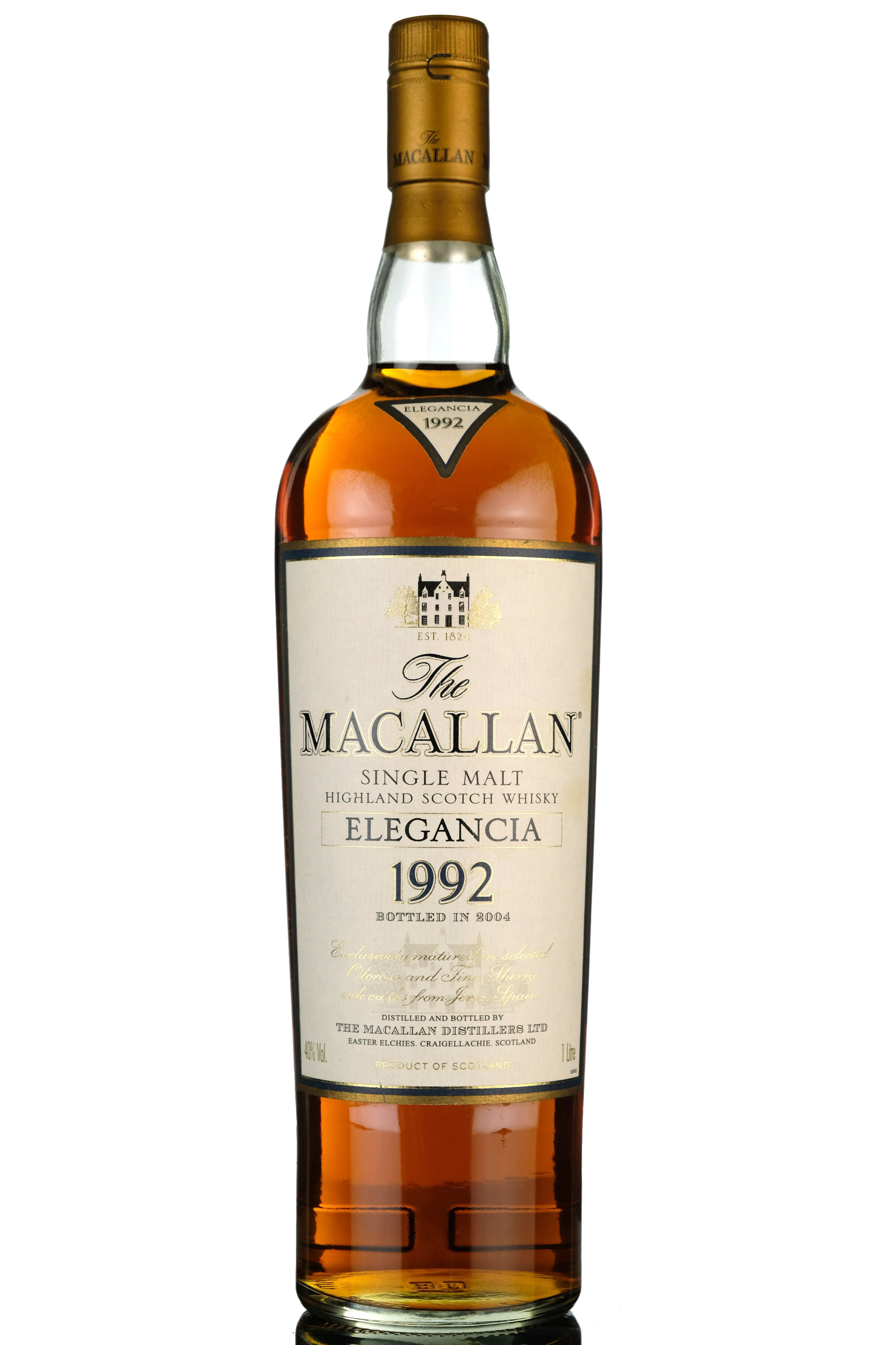 Macallan 1992-2004 - Elegancia - 1 Litre