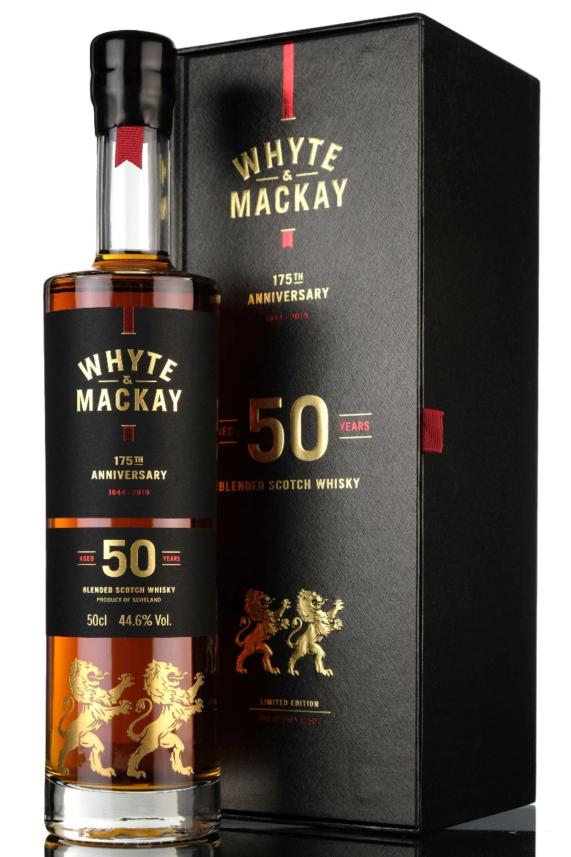 Whyte & MacKay 50 Year Old - 175th Anniversary - 50cl