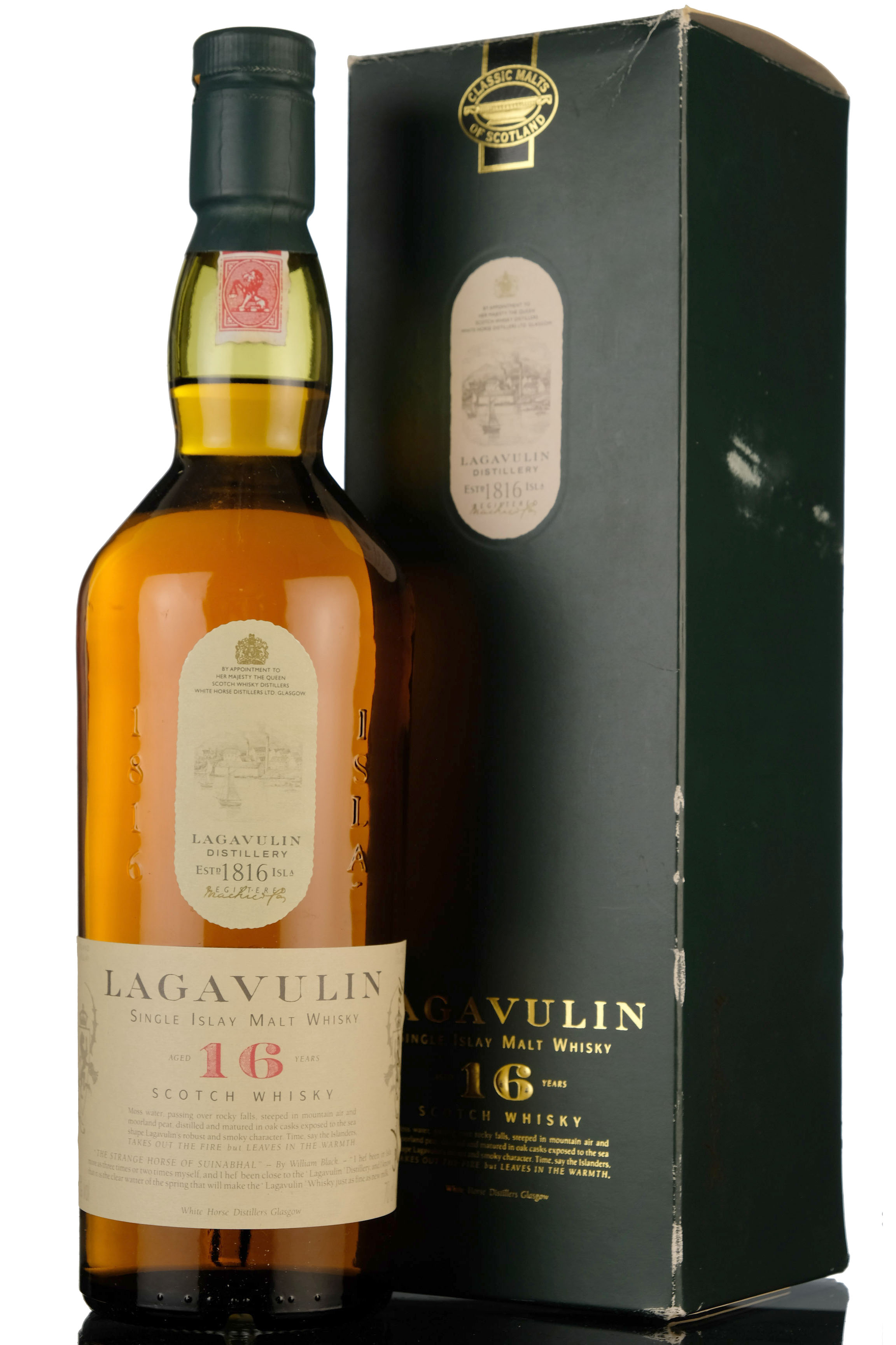 Lagavulin 16 Year Old - White Horse - 1990s