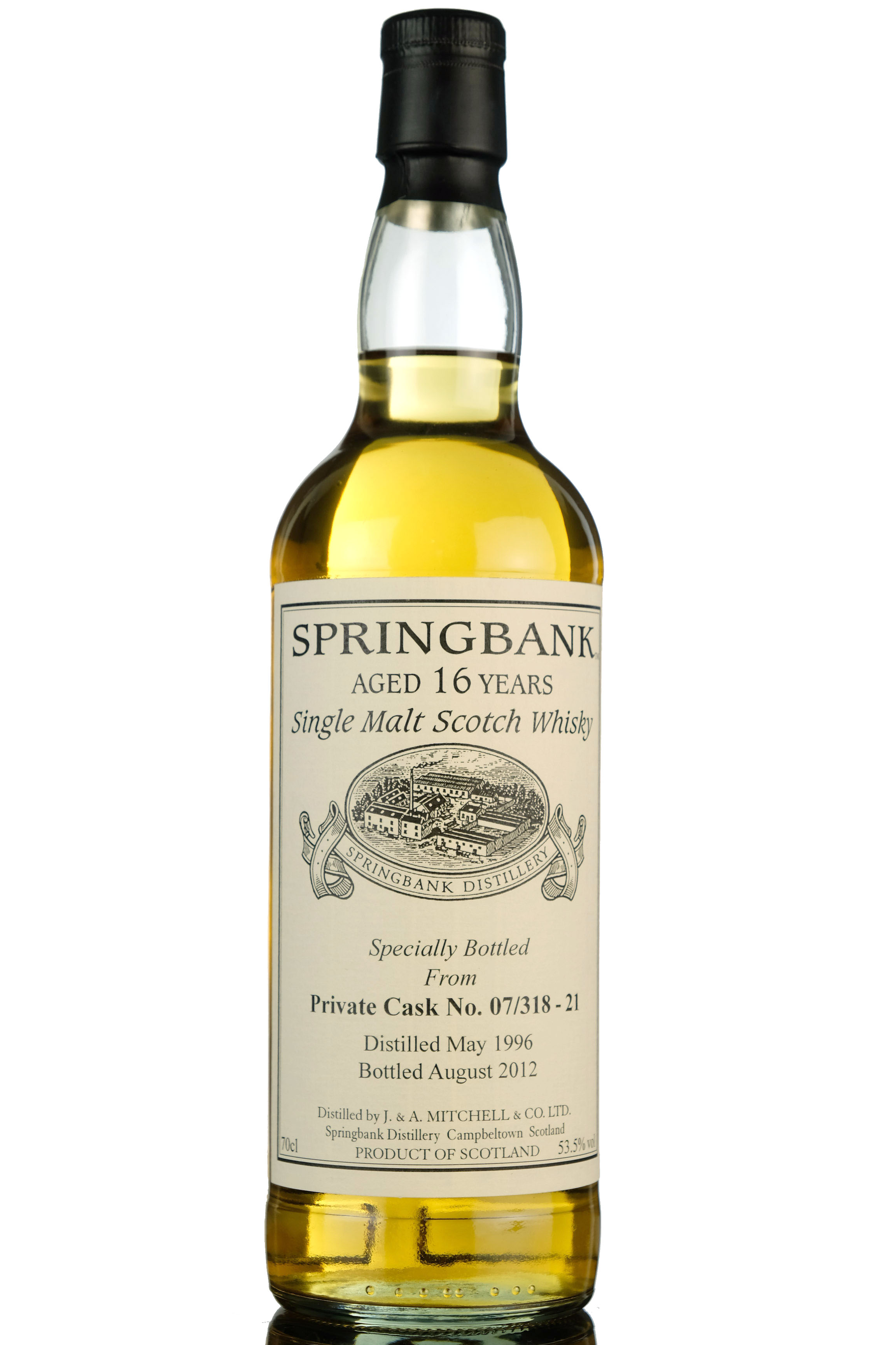 Springbank 1996 - 2012 16 Private Bottling