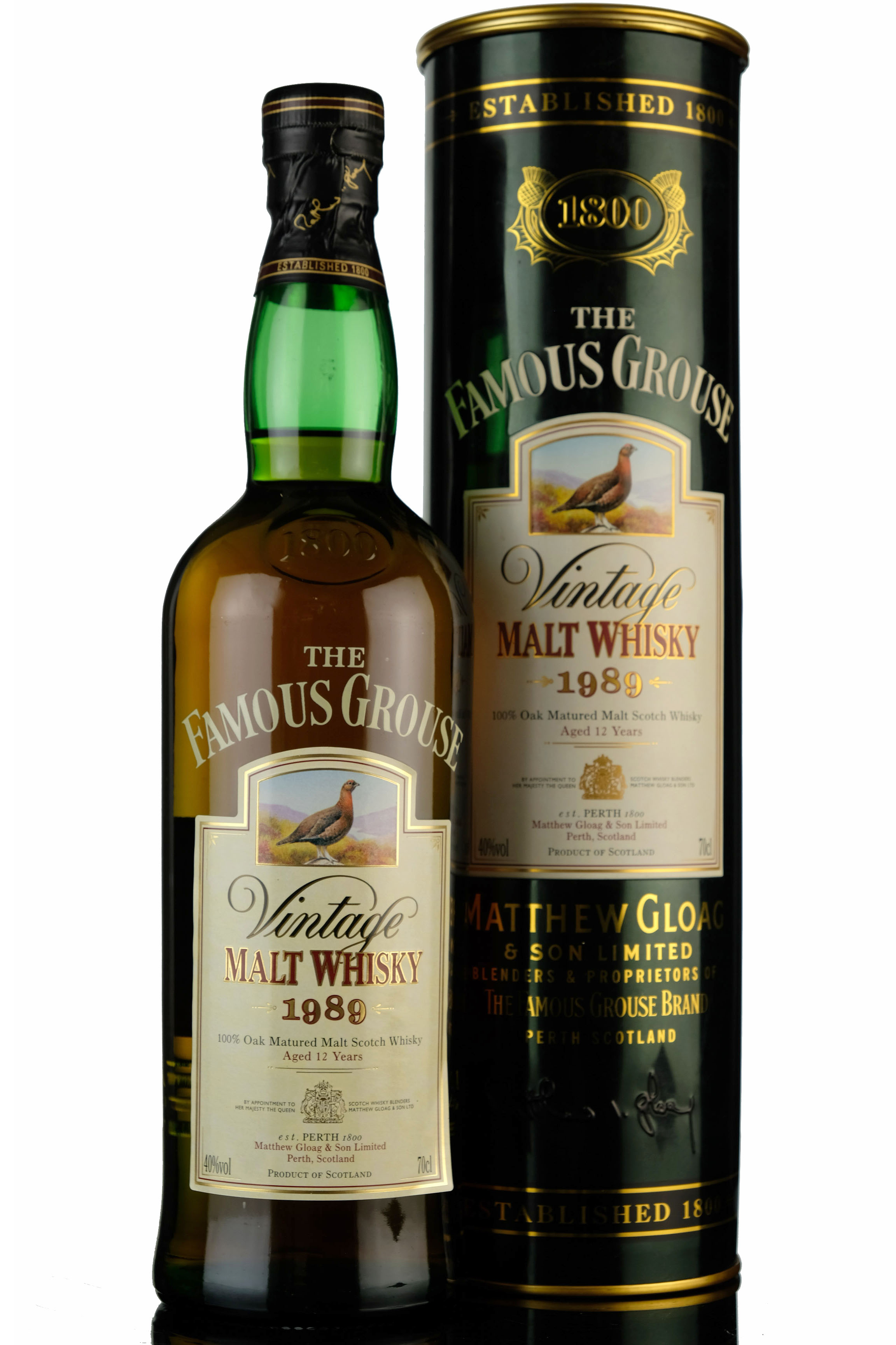 Famous Grouse 1989 - 12 Year Old