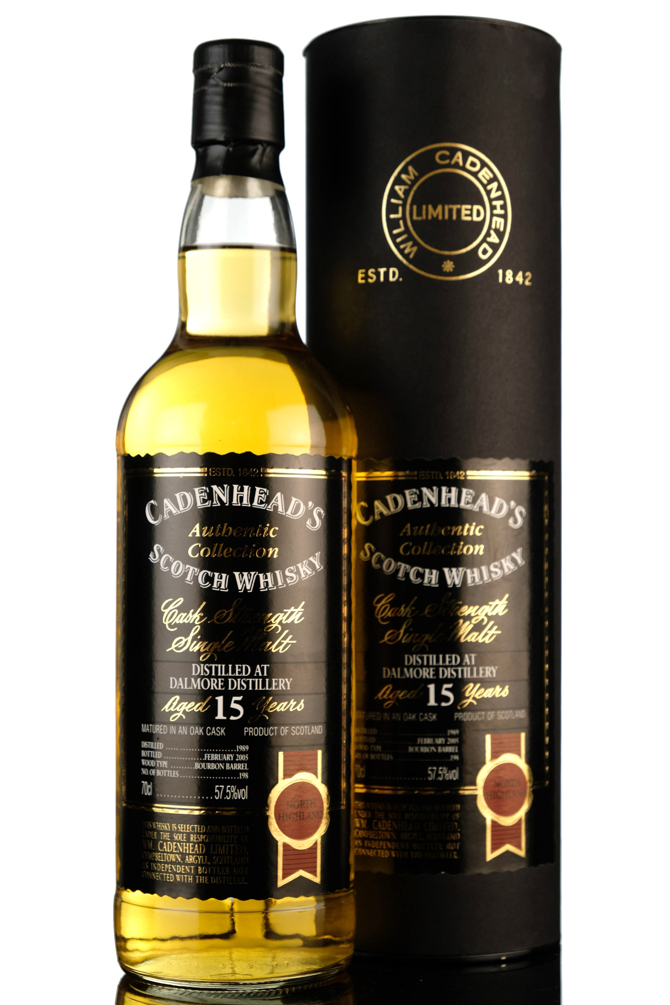 Dalmore 1989-2005 - 15 Year Old - Cadenheads Authentic Collection
