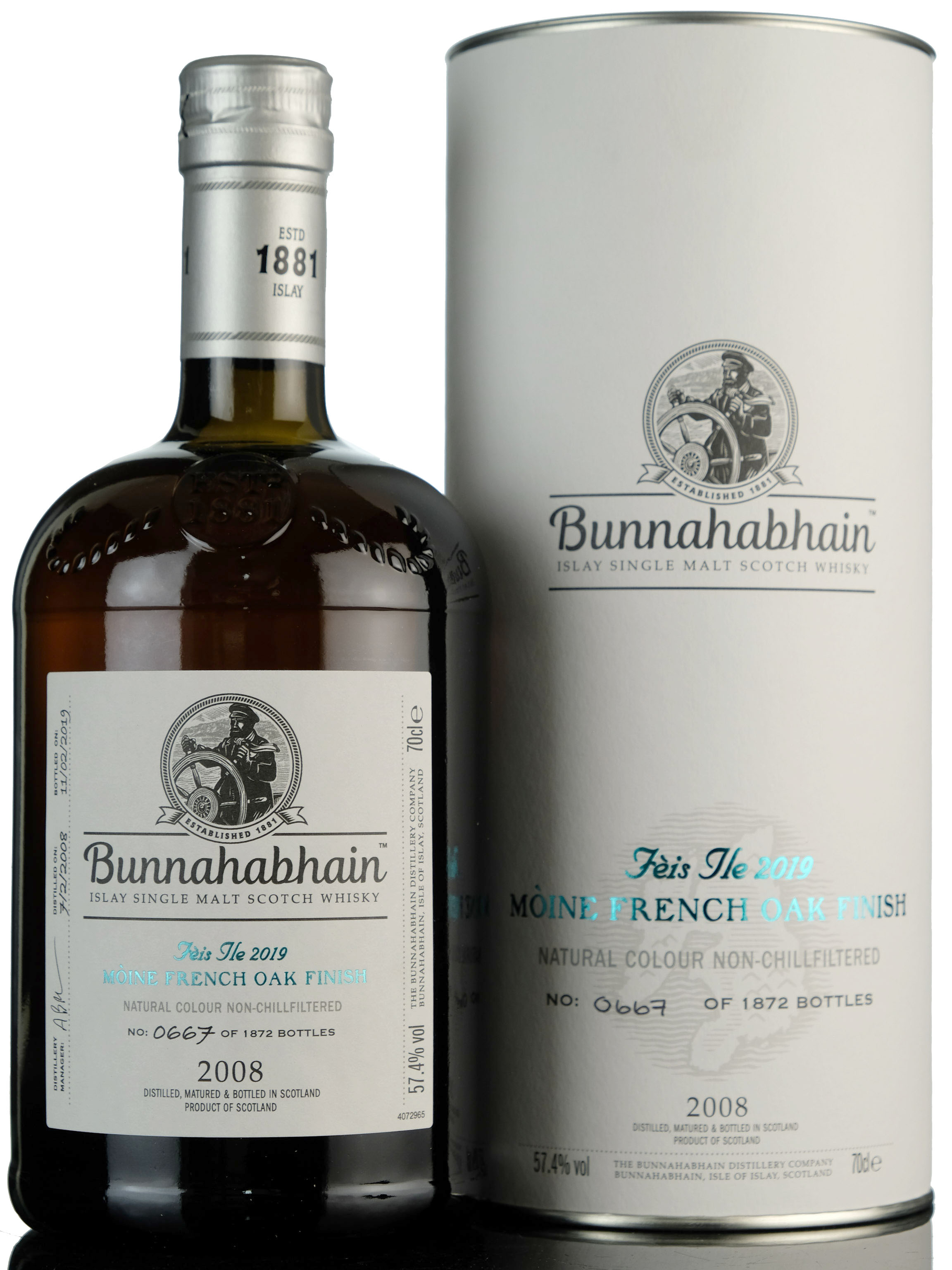 Bunnahabhain Moine 2008 French Oak Finish Festival 2019