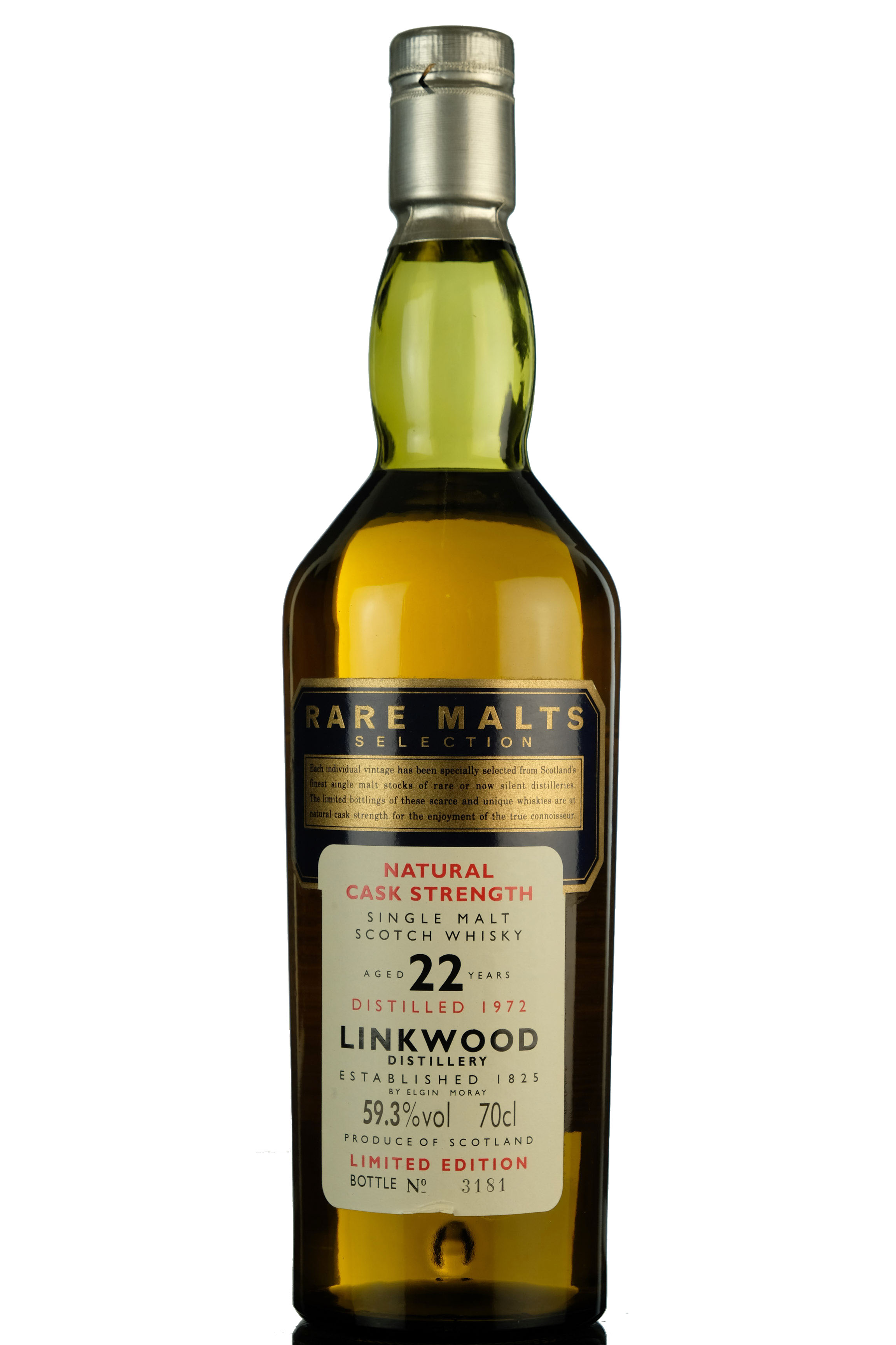 Linkwood 1972 - 22 Year Old - Rare Malts 59.3%