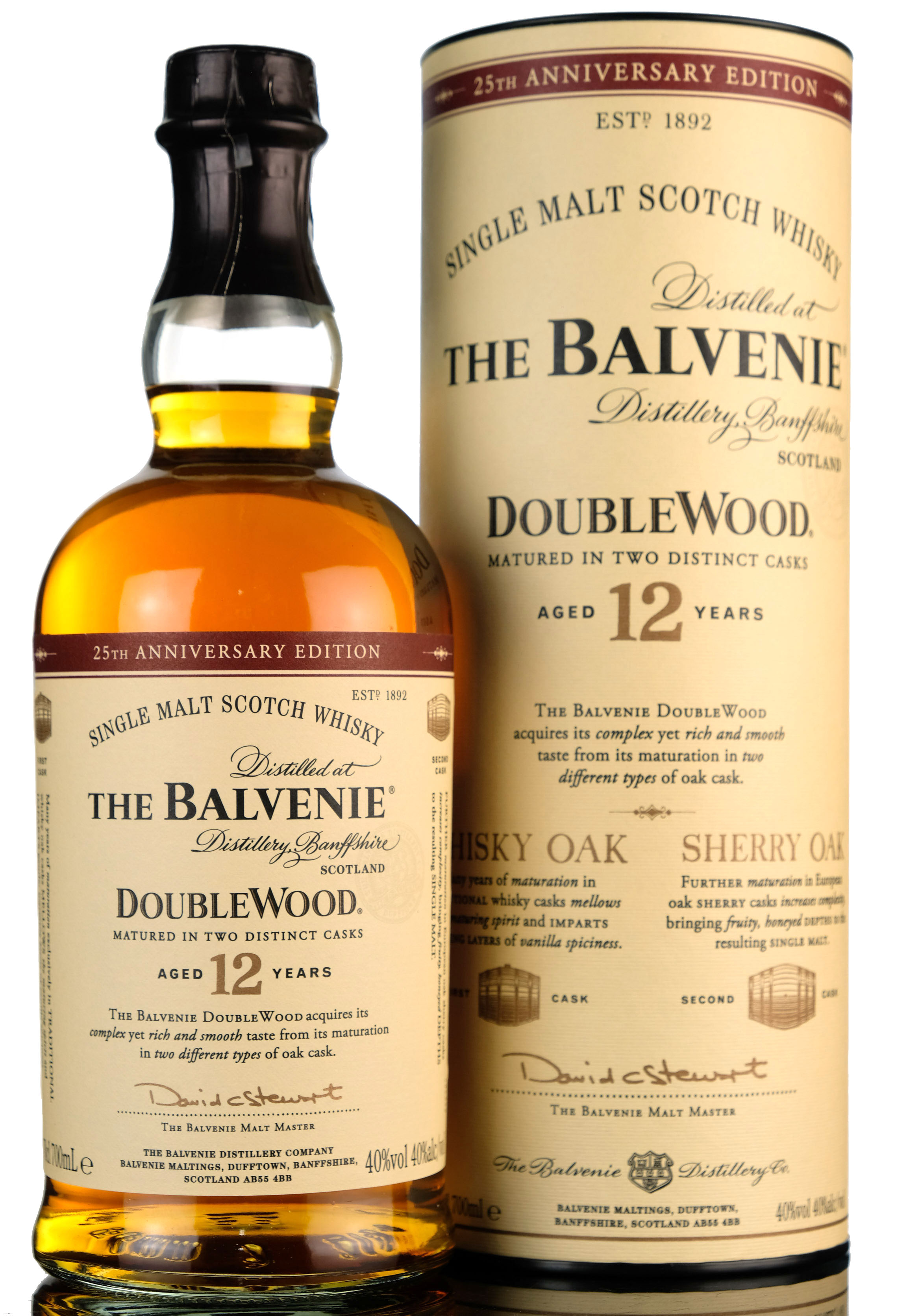 Balvenie 12 Year Old - Doublewood - 25th Anniversary Edition